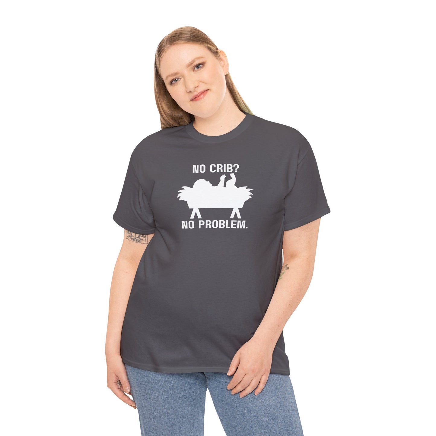 No Crib, No Problem- Baby Yeshua in Manger Design