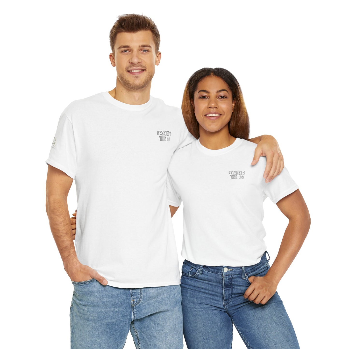Ezekiel's Tire Company Shirt - Funny Biblical Unisex Cotton Tee