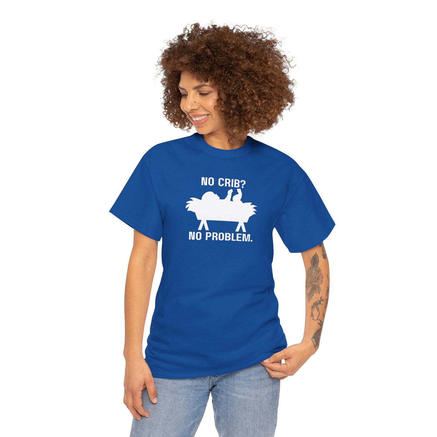 No Crib, No Problem- Baby Yeshua in Manger Design