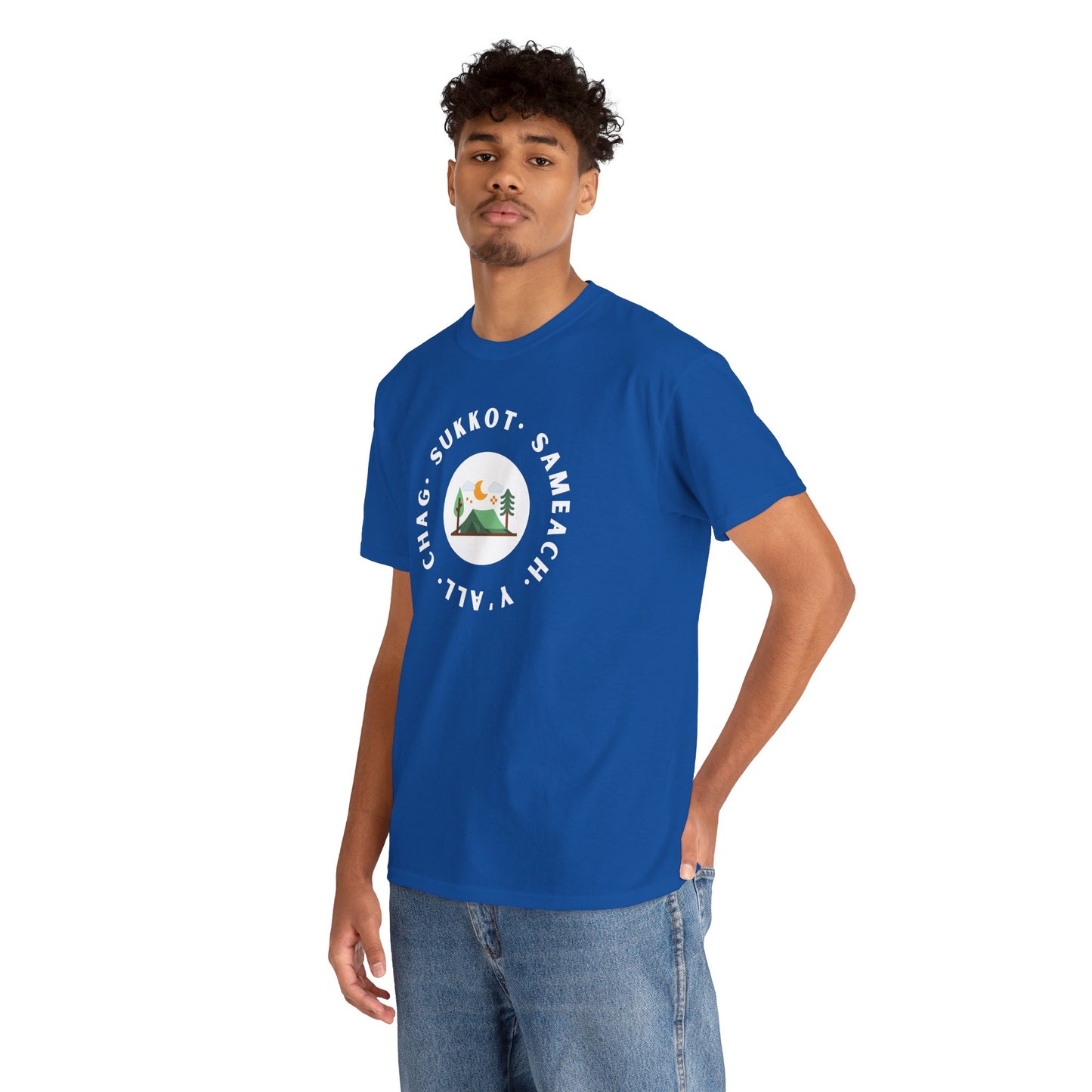 Chag Sukkot Sameach Y'all Tabernacles Camping Tee