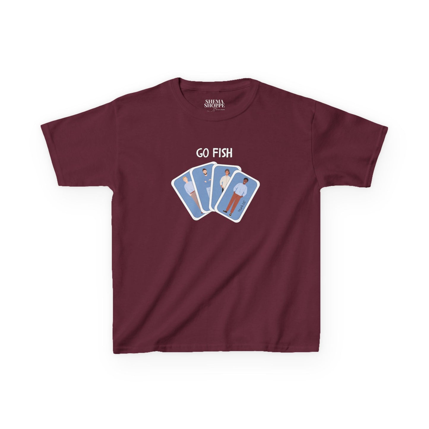 Fishers of Men Go Fish Bible Verse Kid's Cotton T-shirt