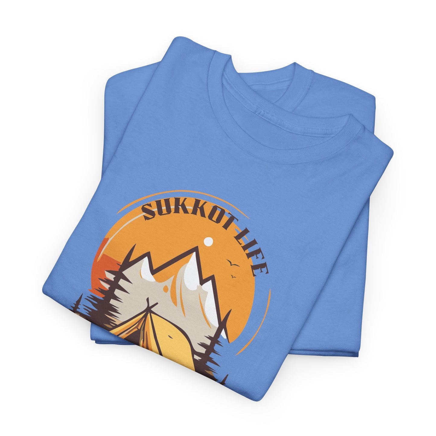 Personalized Sukkot Life Tee - Camping Biblical Feast Fellowship Shirt