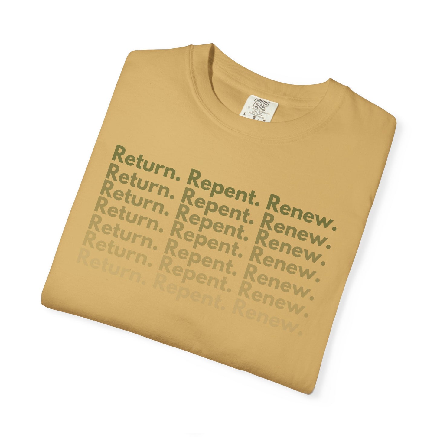 Return Repent Renew Teshuva Shirt Yom Kippur