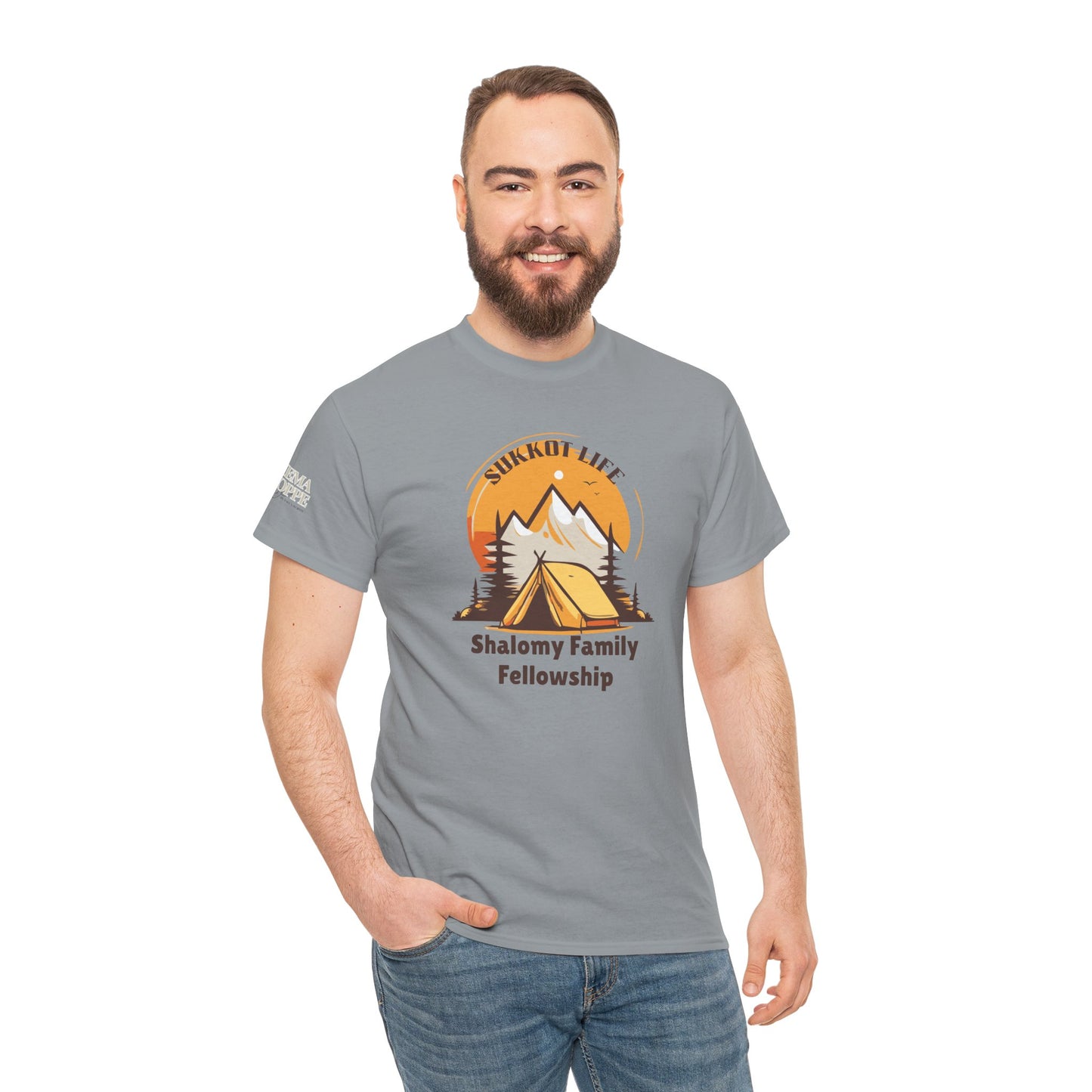 Personalized Sukkot Life Tee - Camping Biblical Feast Fellowship Shirt