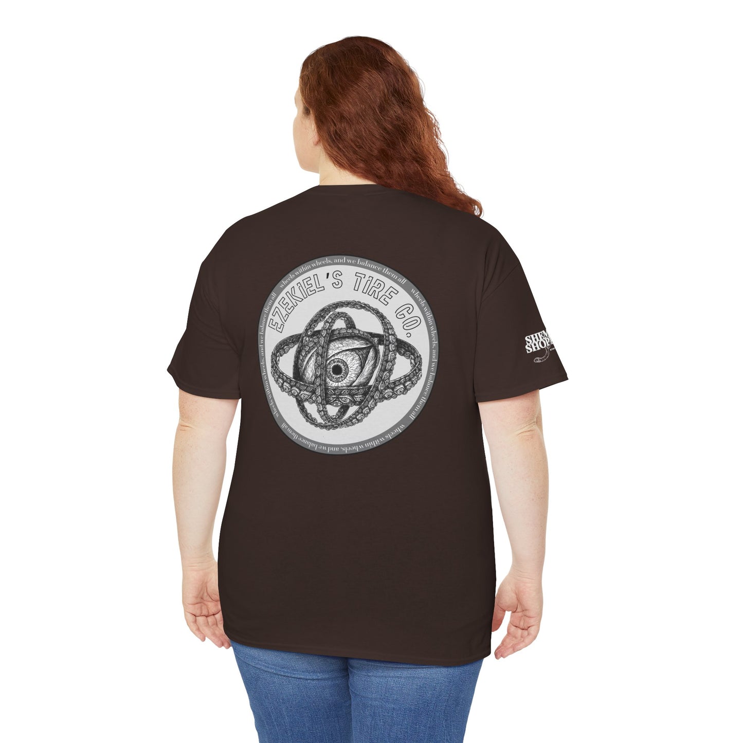 Ezekiel's Tire Company Shirt - Funny Biblical Unisex Cotton Tee