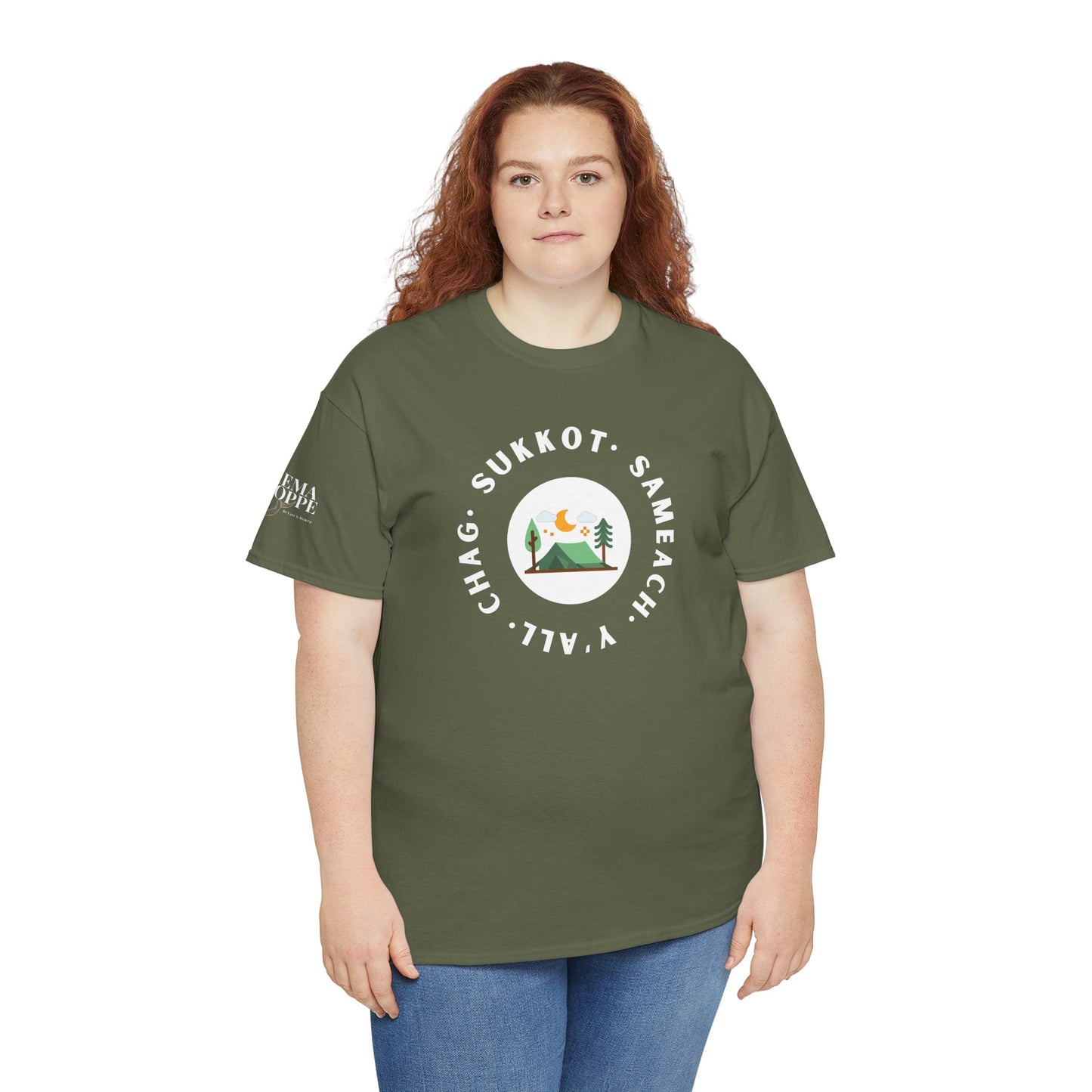 Chag Sukkot Sameach Y'all Tabernacles Camping Tee