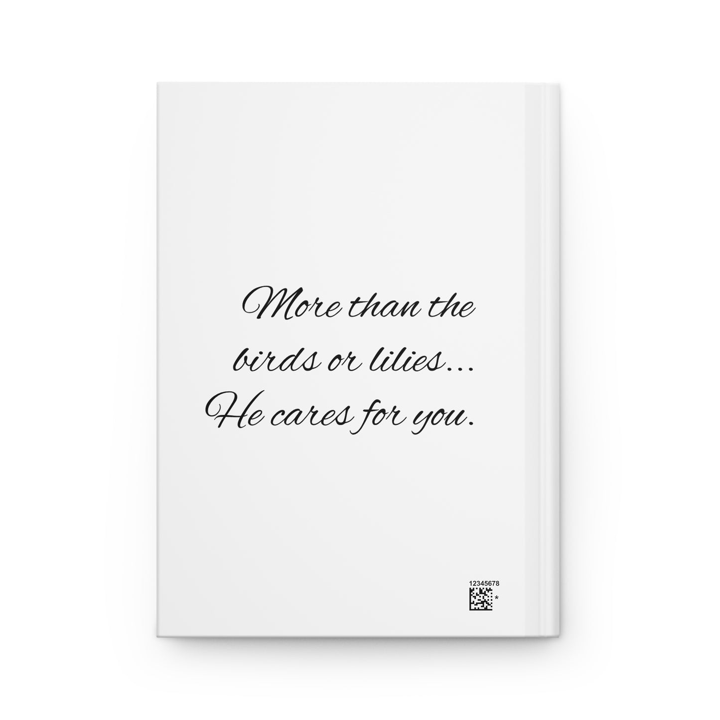 He Cares For Me- Hardcover Journal Matte