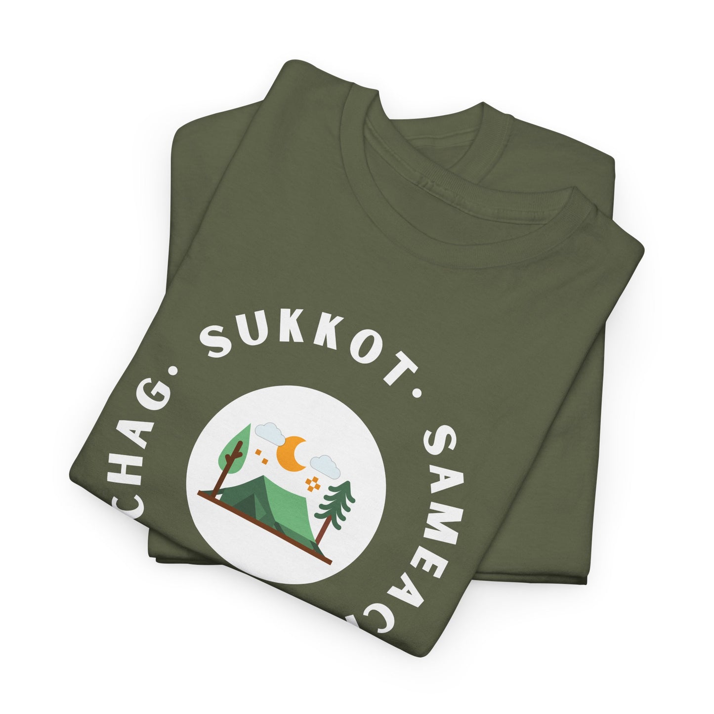 Chag Sukkot Sameach Y'all Tabernacles Camping Tee