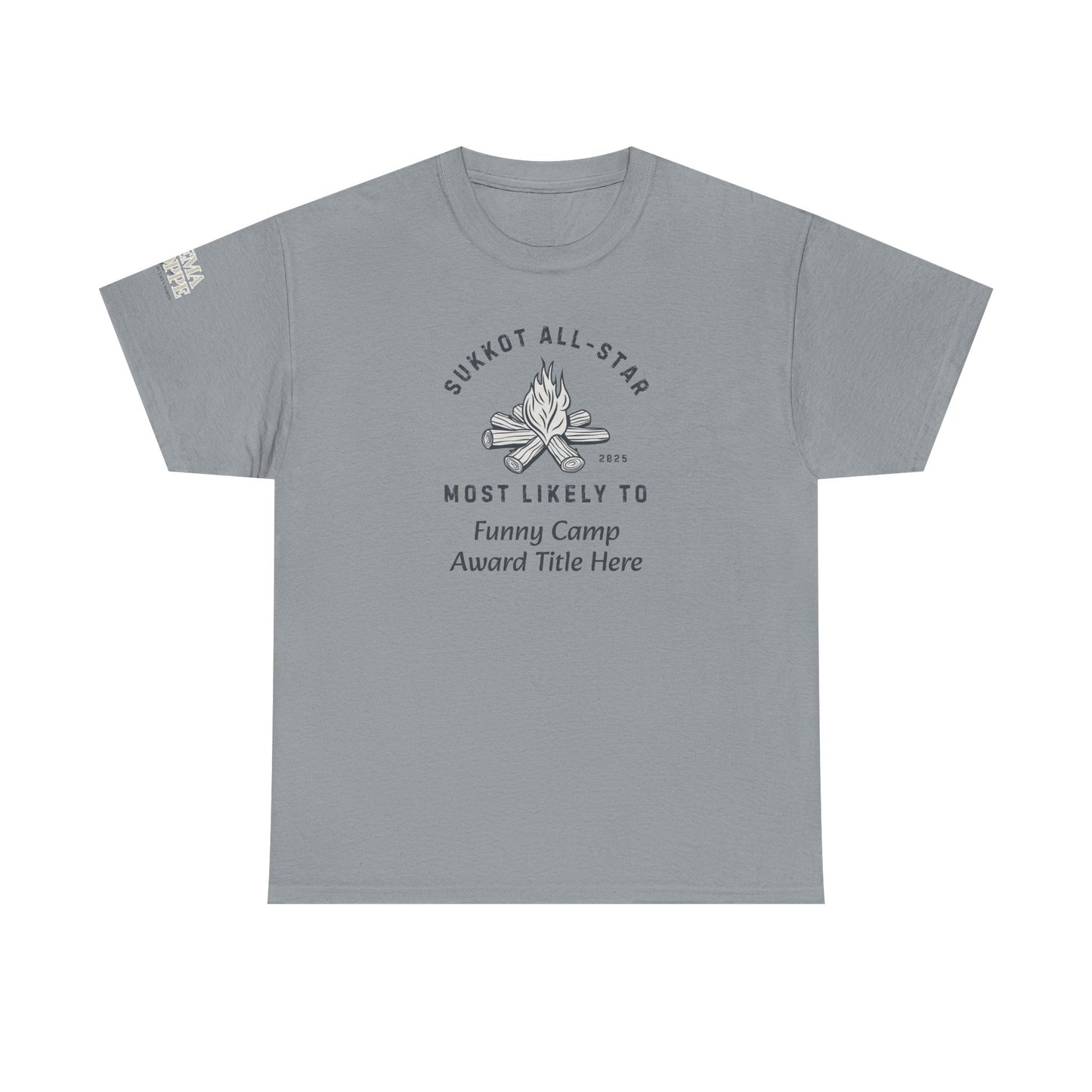 T-Shirt Sukkot All-Star Camp Award Shirt Gift