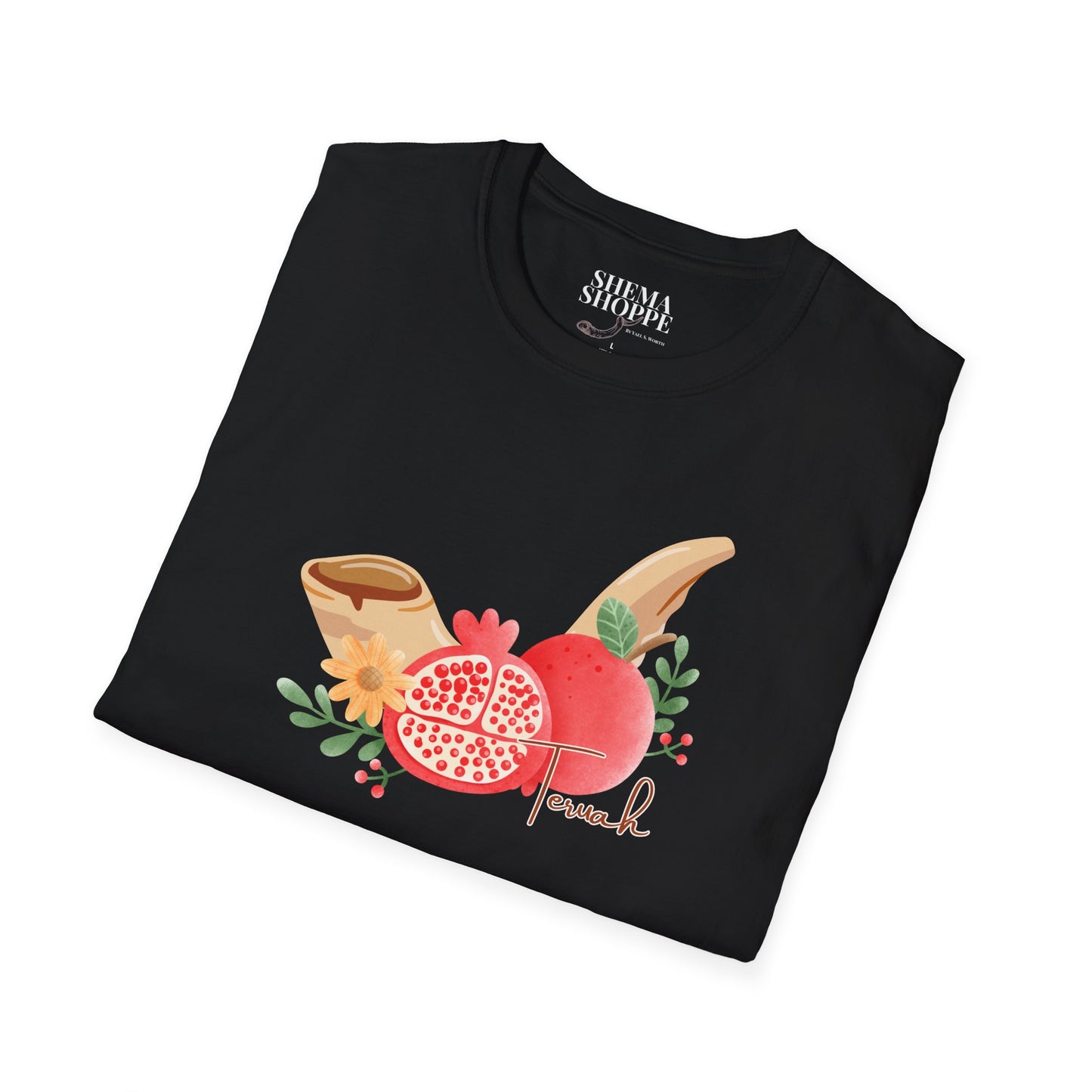 Yom Teruah Softstyle T-Shirt - Biblical Feast of Trumpets Design