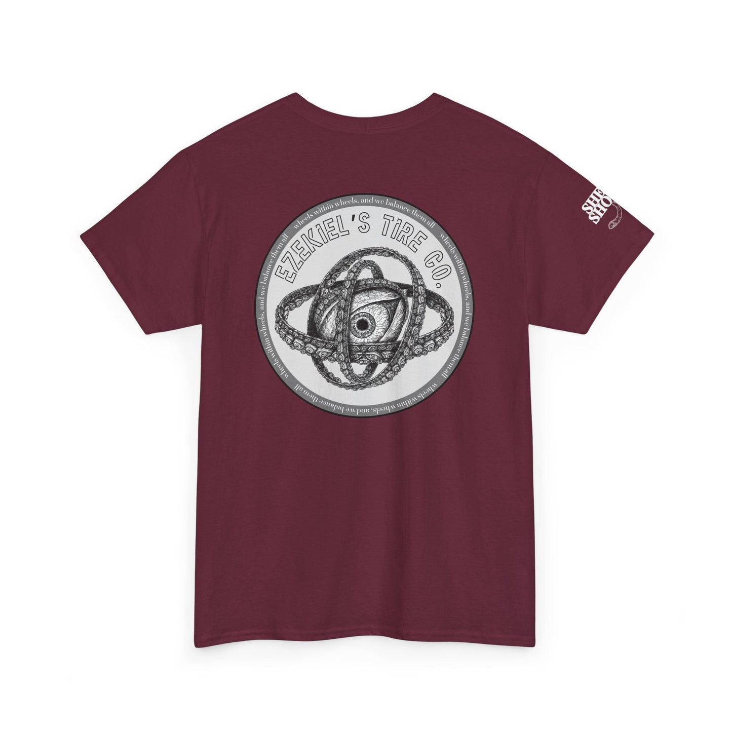 Ezekiel's Tire Company Shirt - Funny Biblical Unisex Cotton Tee