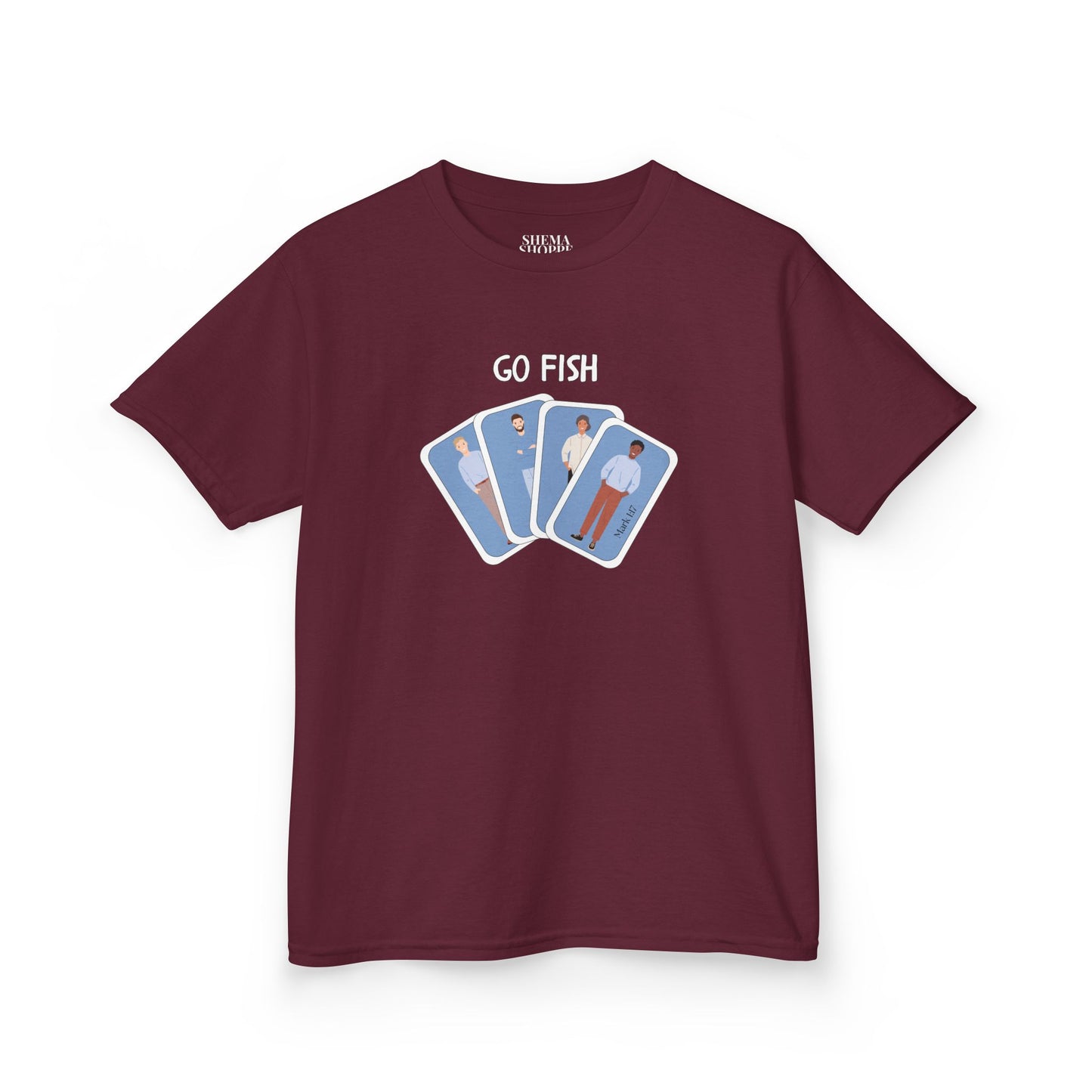 Fishers of Men Go Fish Bible Verse Kid's Cotton T-shirt