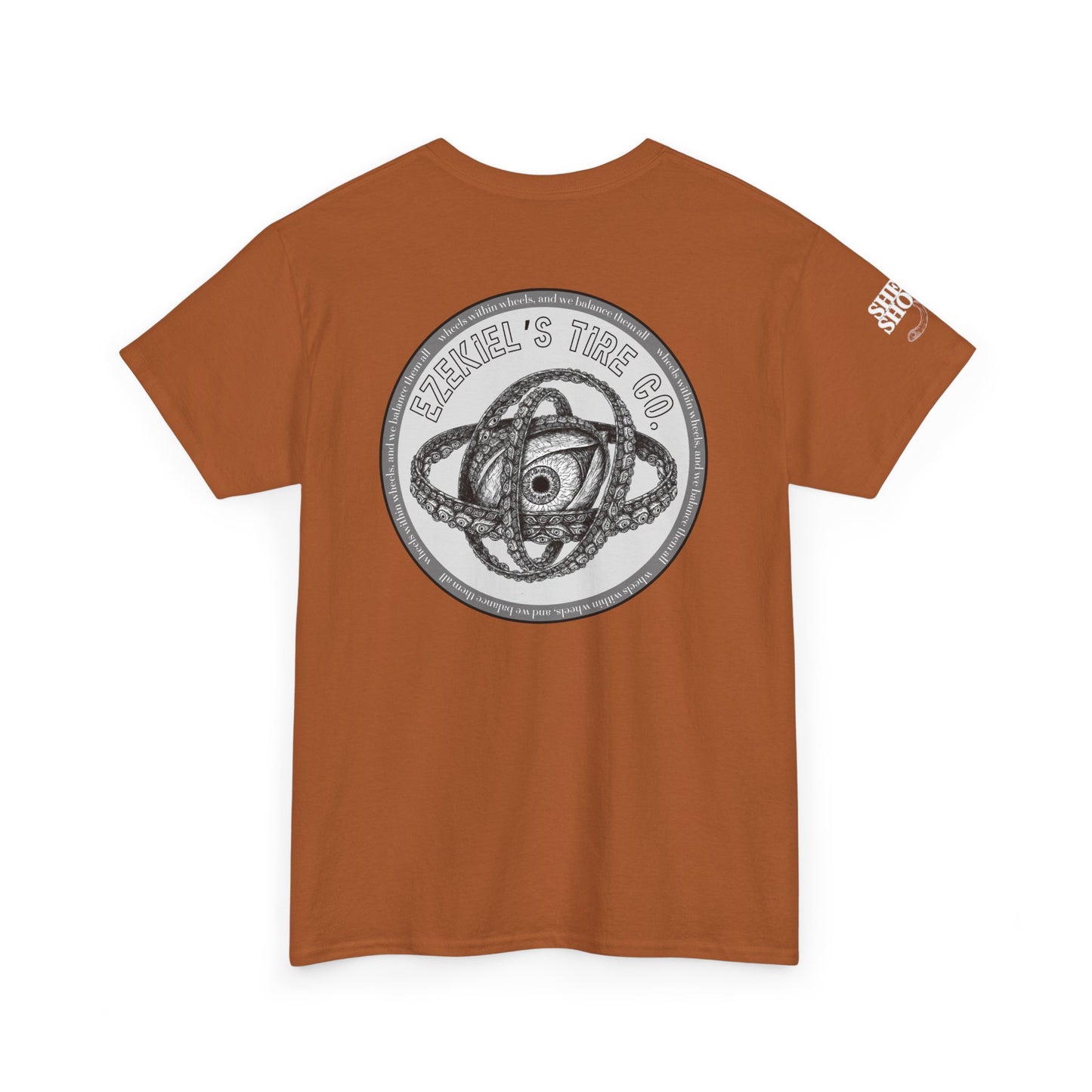 Ezekiel's Tire Company Shirt - Funny Biblical Unisex Cotton Tee