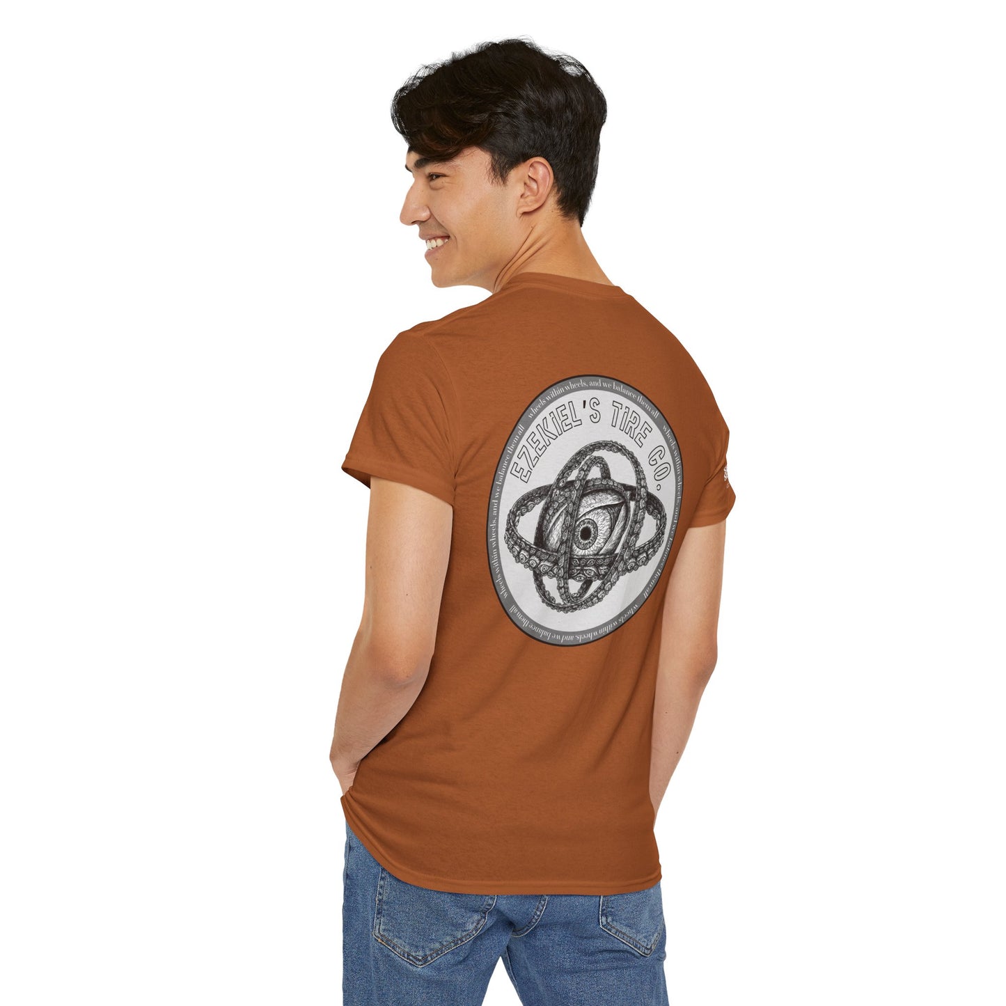 Ezekiel's Tire Company Shirt - Funny Biblical Unisex Cotton Tee