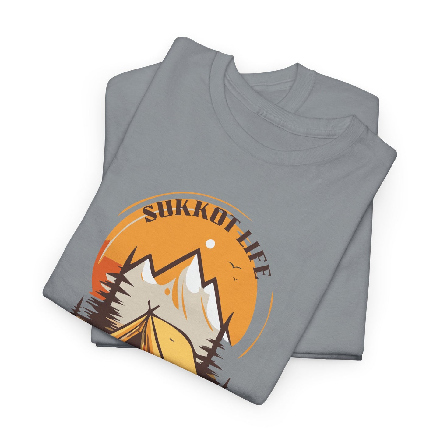 Personalized Sukkot Life Tee - Camping Biblical Feast Fellowship Shirt
