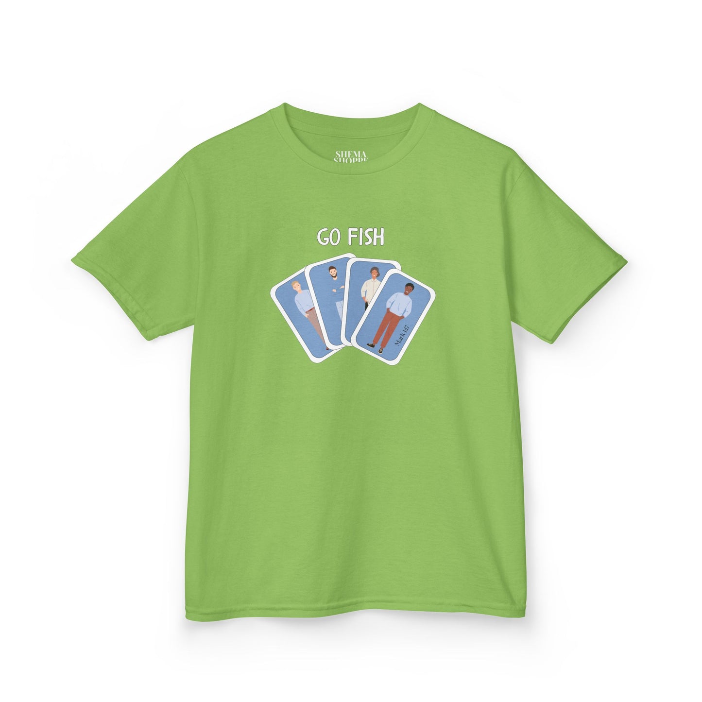 Fishers of Men Go Fish Bible Verse Kid's Cotton T-shirt