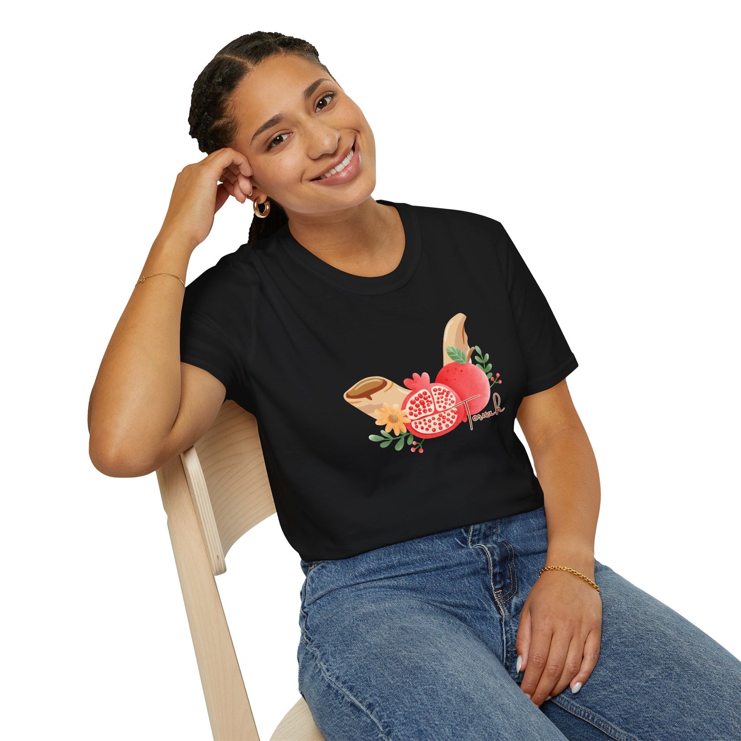 Yom Teruah Softstyle T-Shirt - Biblical Feast of Trumpets Design