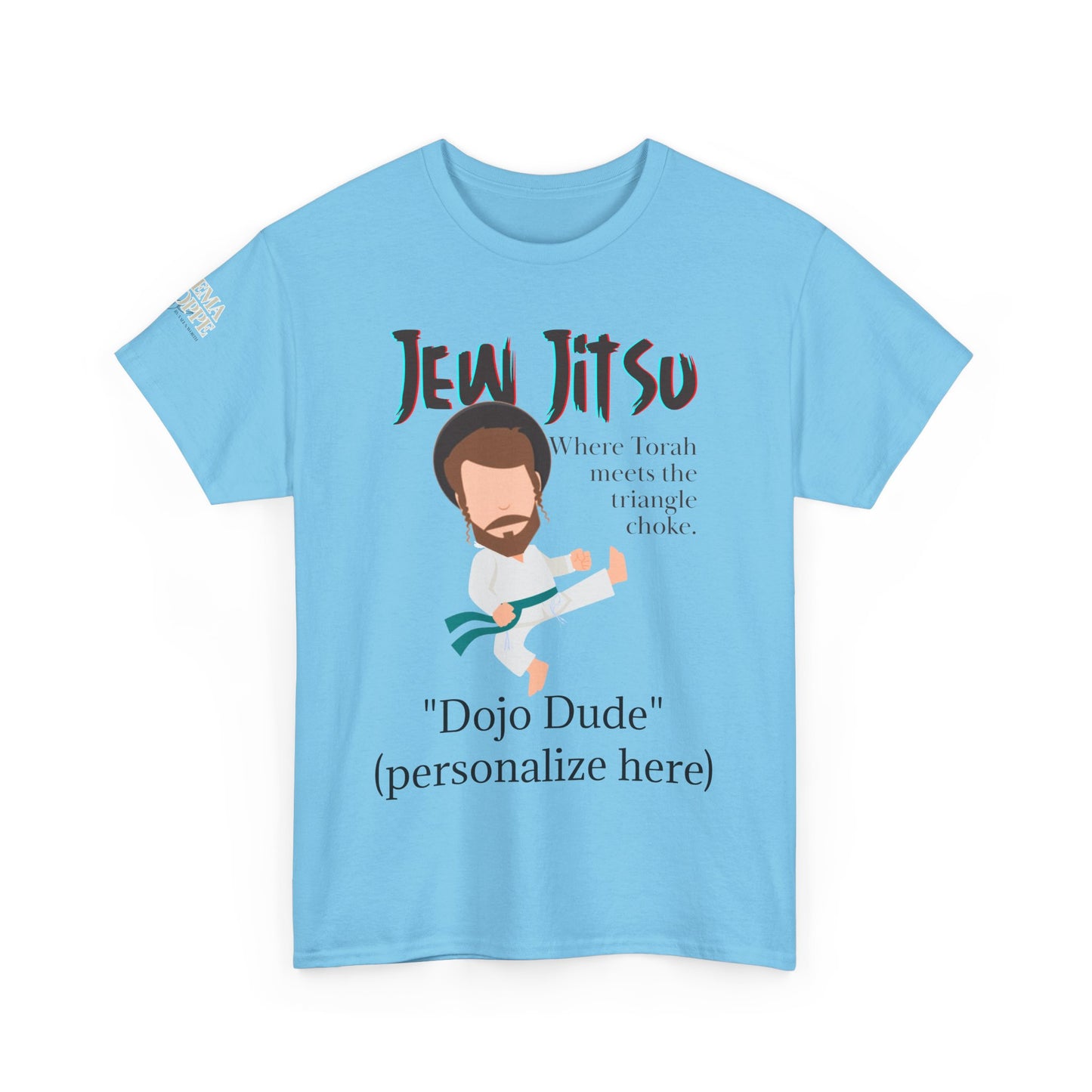 Jew Jitsu Funny Unisex Tee - Cotton Martial Arts Torah Shirt