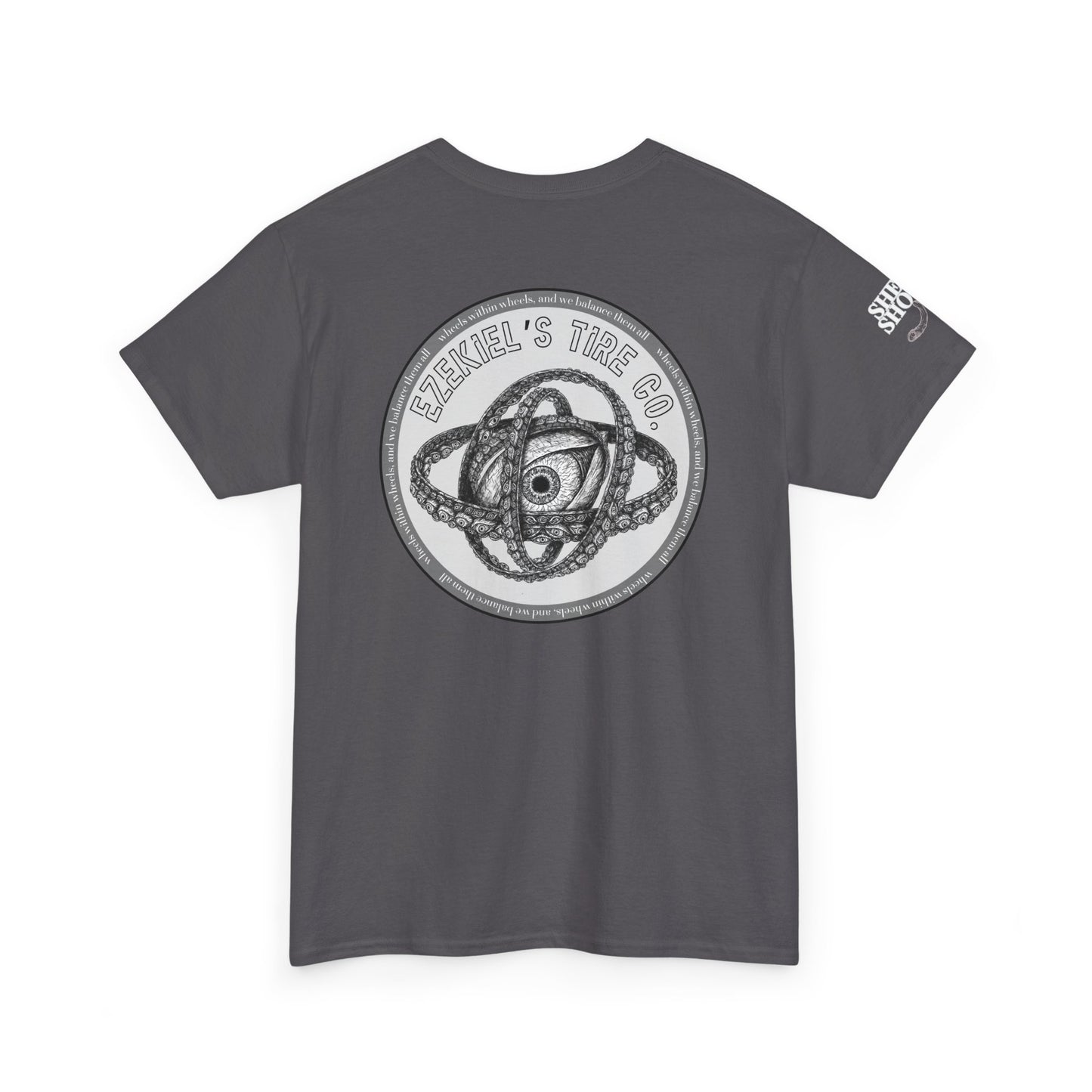 Ezekiel's Tire Company Shirt - Funny Biblical Unisex Cotton Tee