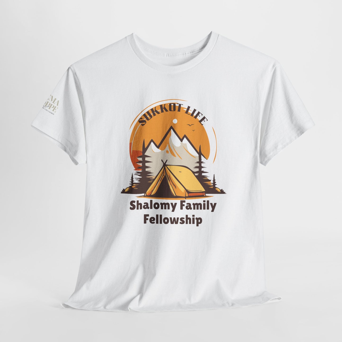 Personalized Sukkot Life Tee - Camping Biblical Feast Fellowship Shirt