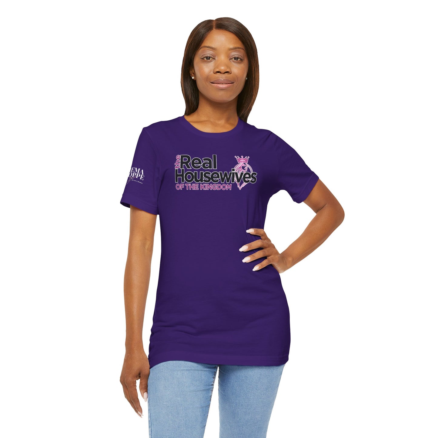 Real Housewives of the Kingdom Royalty Women's Cotton Tee Shirt