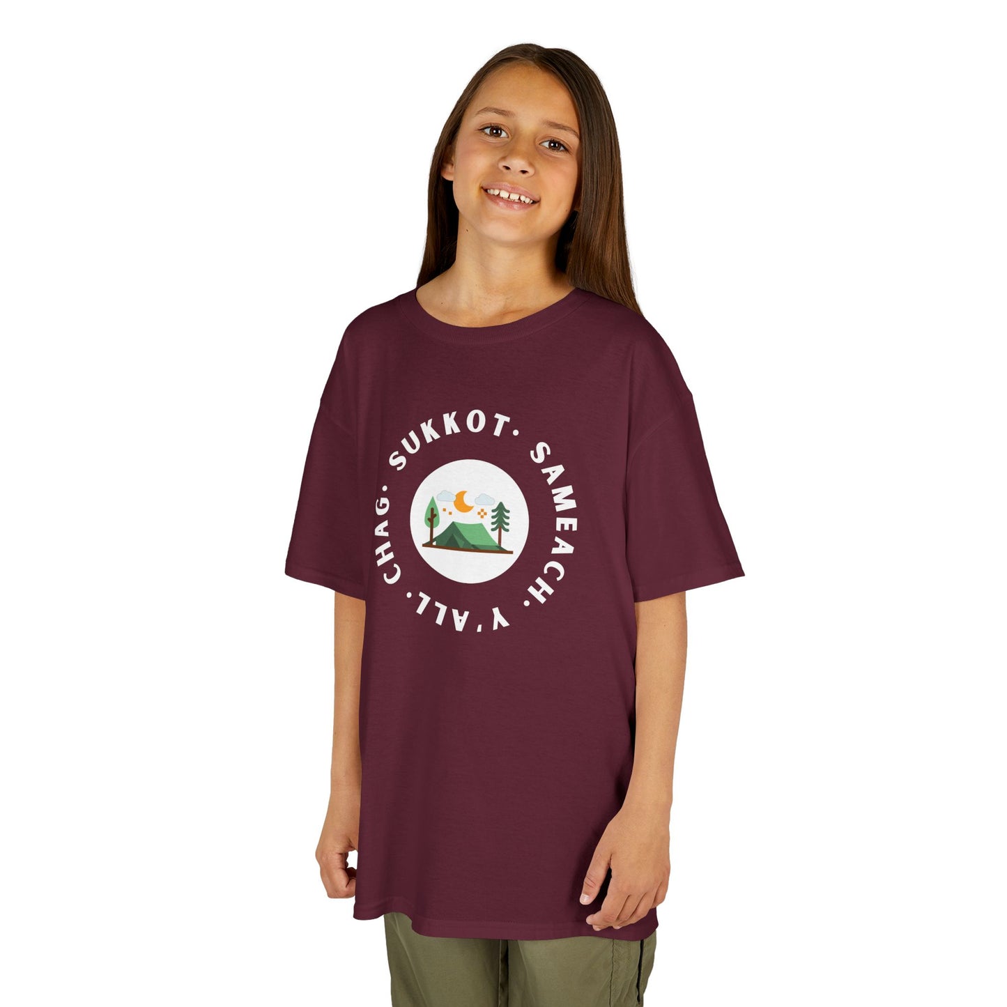 Sukkot Tabernacles Kids Heavy Cotton™ Tee