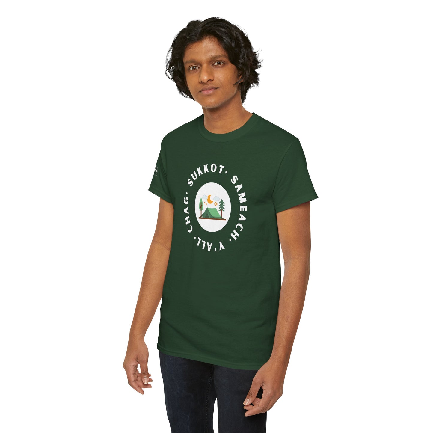 Chag Sukkot Sameach Y'all Tabernacles Camping Tee
