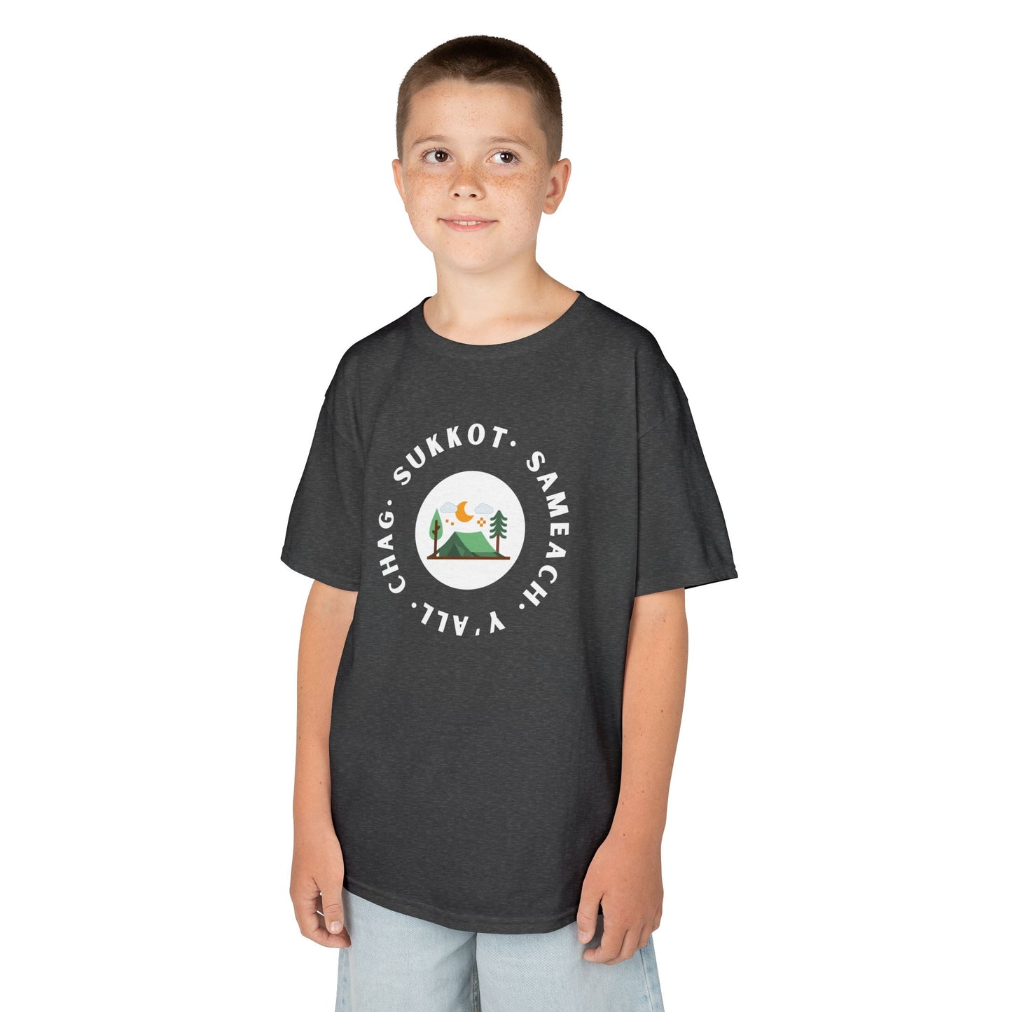 Sukkot Tabernacles Kids Heavy Cotton™ Tee
