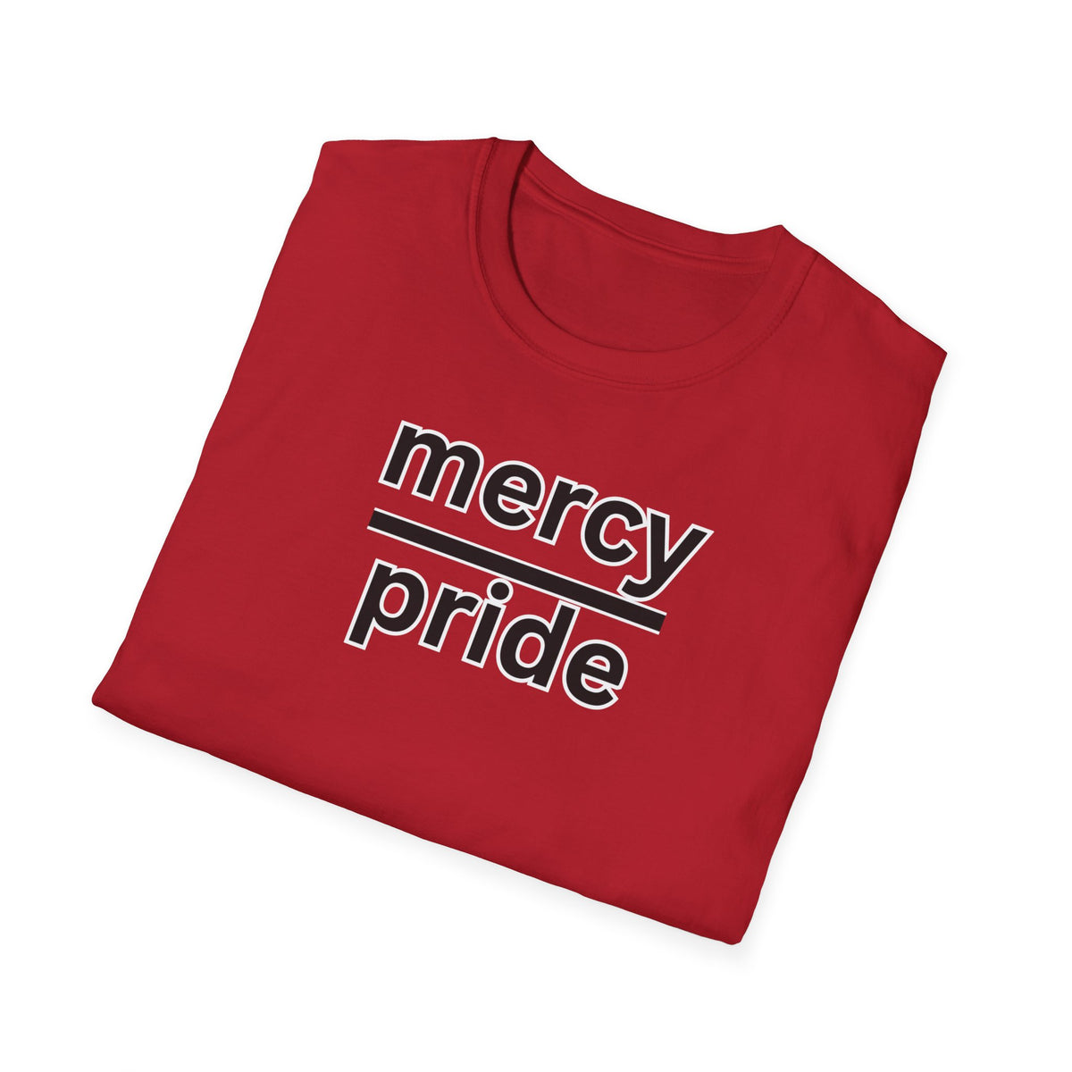 Mercy Over Pride Unisex Softstyle T-Shirt