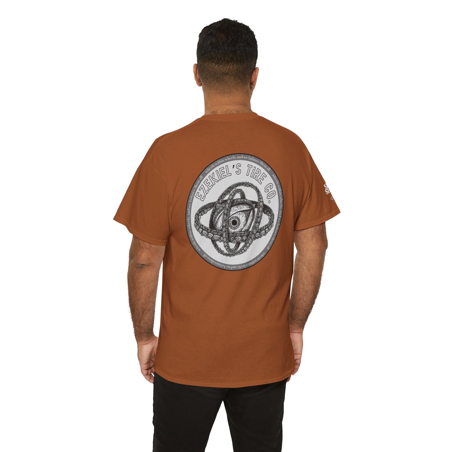 Ezekiel's Tire Company Shirt - Funny Biblical Unisex Cotton Tee