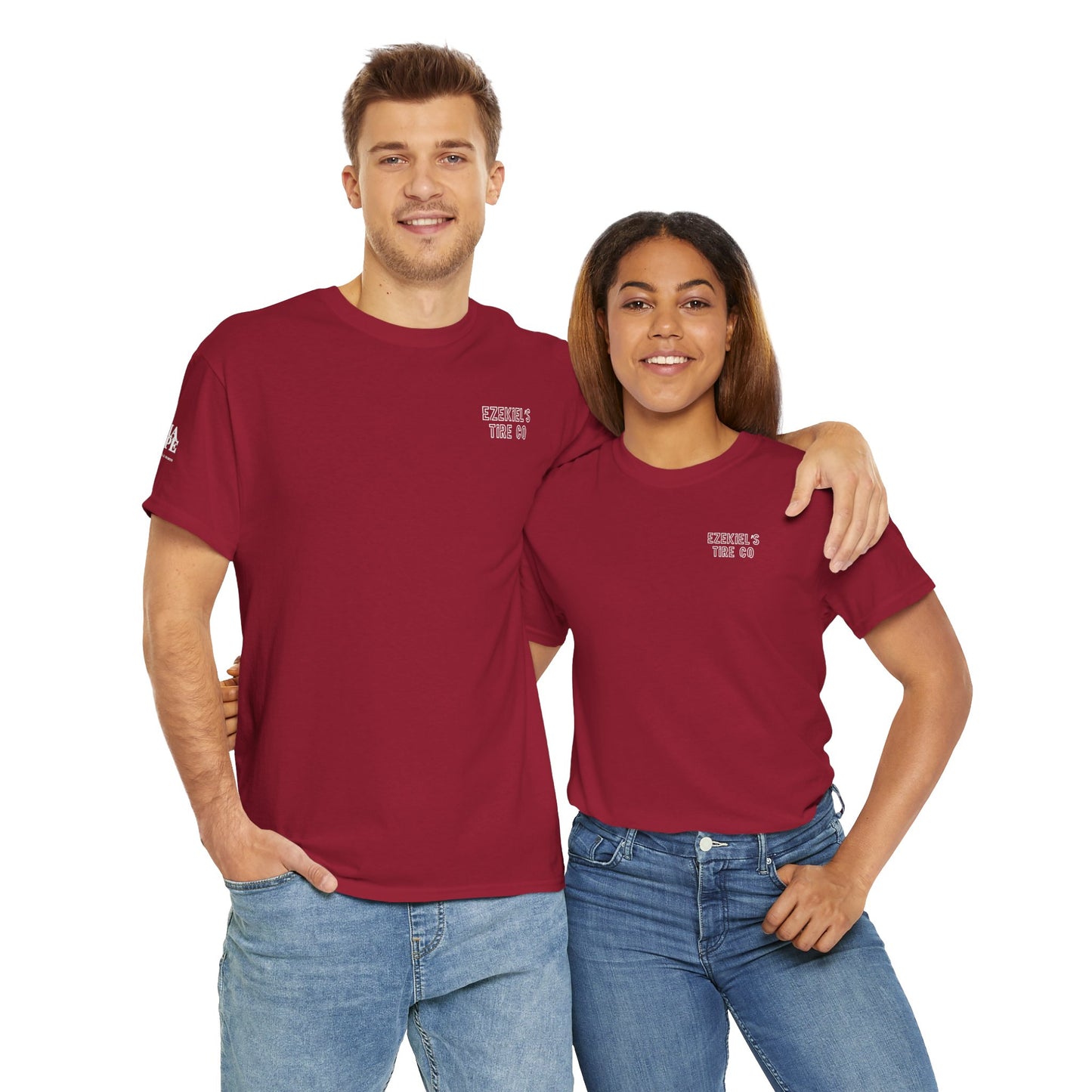Ezekiel's Tire Company Shirt - Funny Biblical Unisex Cotton Tee