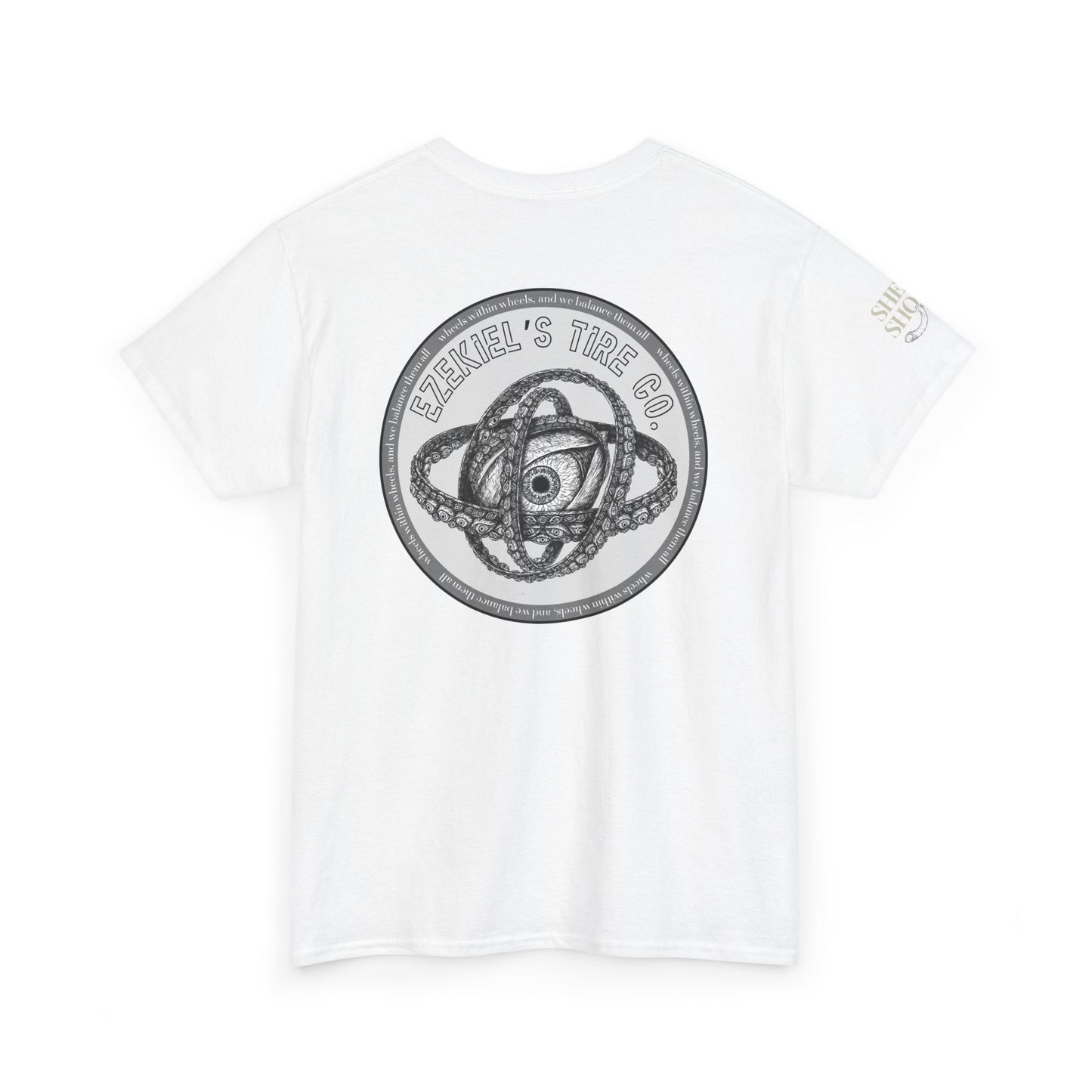Ezekiel's Tire Company Shirt - Funny Biblical Unisex Cotton Tee