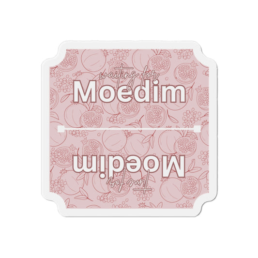Pink Pomegranates Waiting for Moedim VS Time For Moedim Magnet
