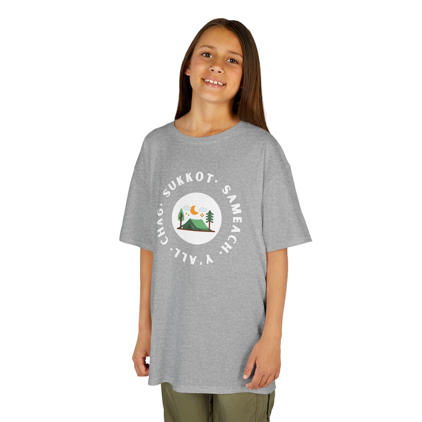 Sukkot Tabernacles Kids Heavy Cotton™ Tee