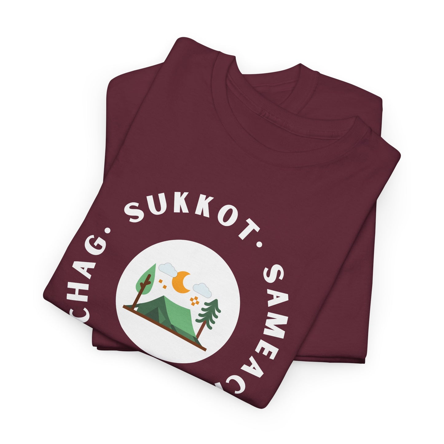 Chag Sukkot Sameach Y'all Tabernacles Camping Tee