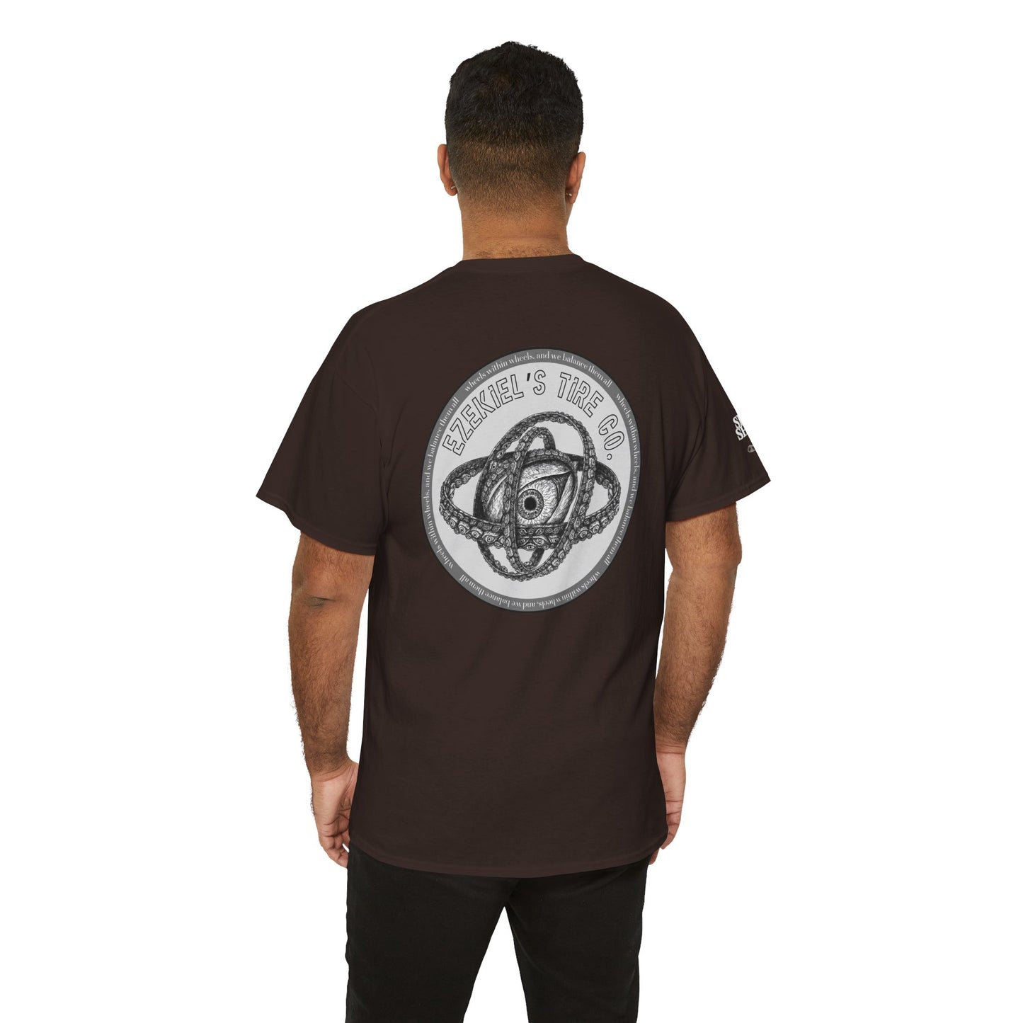 Ezekiel's Tire Company Shirt - Funny Biblical Unisex Cotton Tee