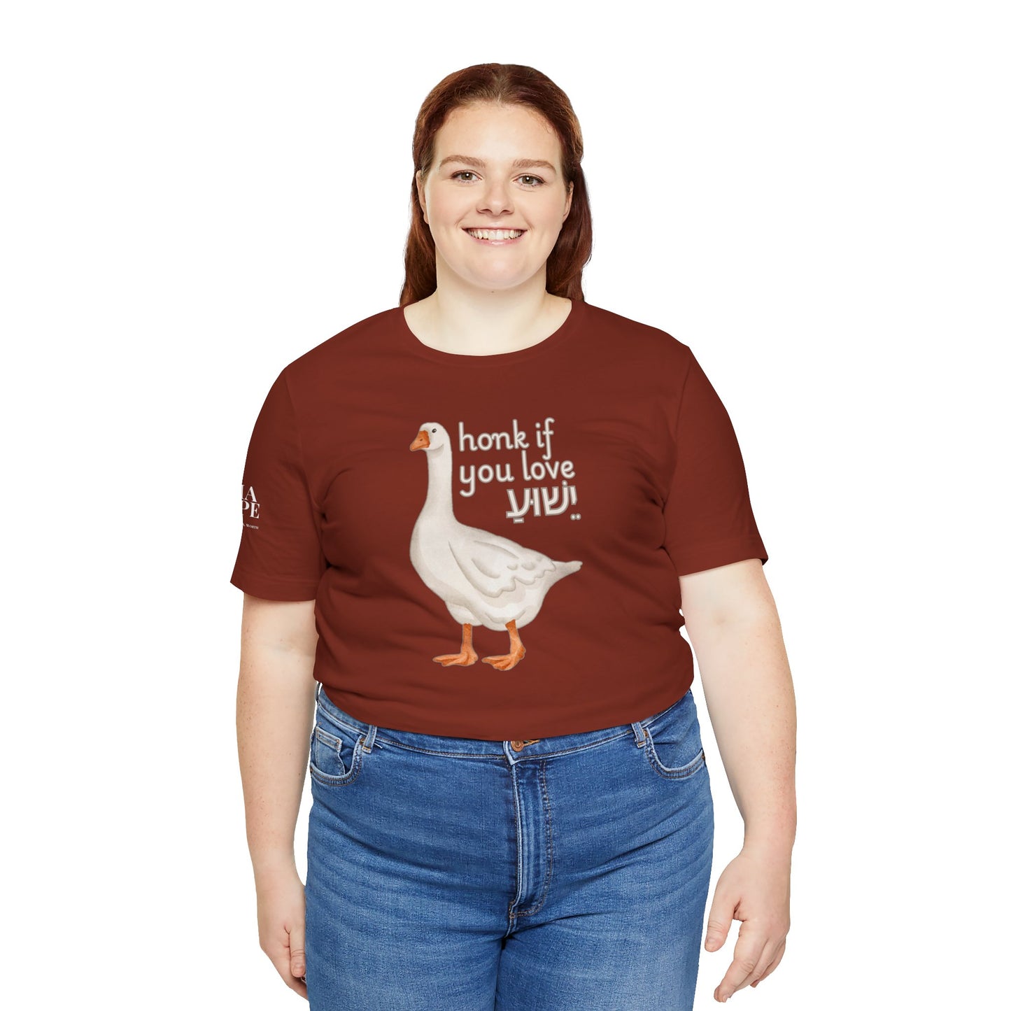 Honk if you Love Yeshua - Silly Goose Tee