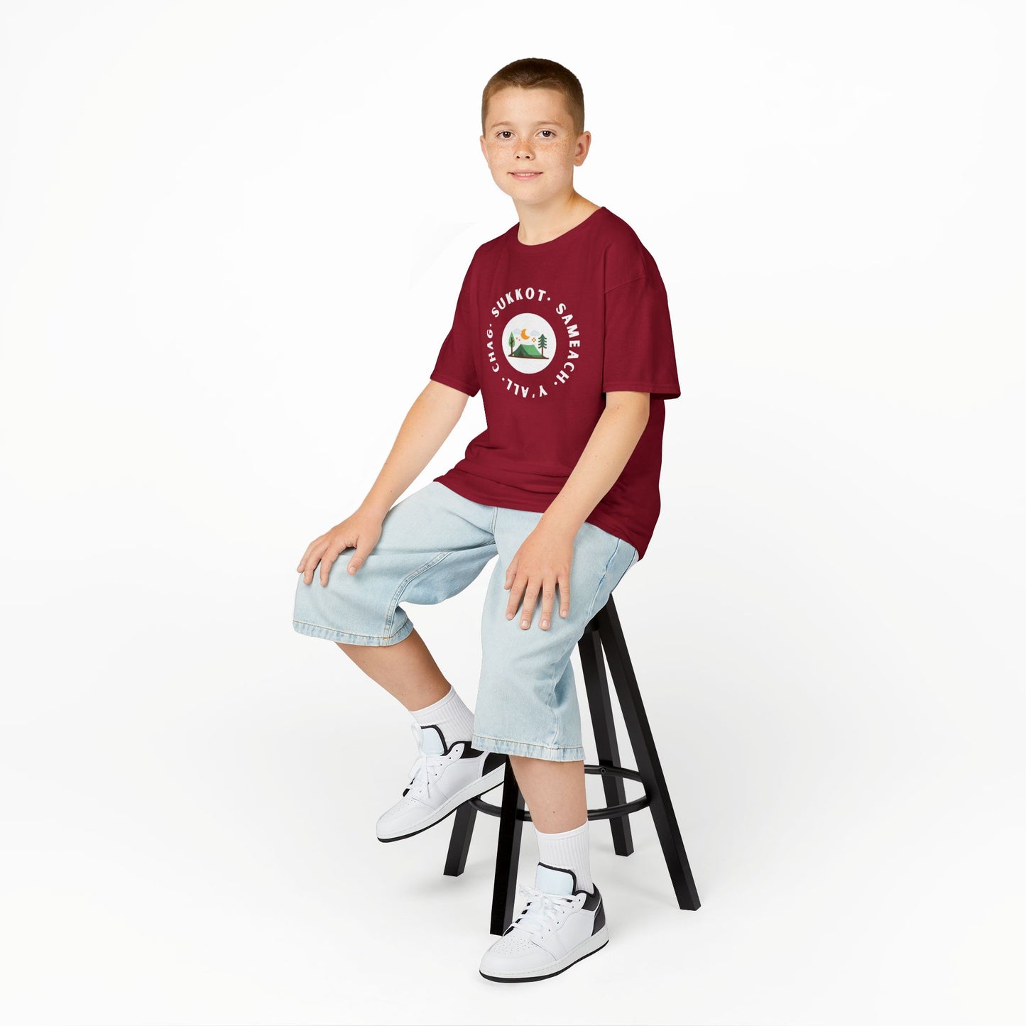 Sukkot Tabernacles Kids Heavy Cotton™ Tee