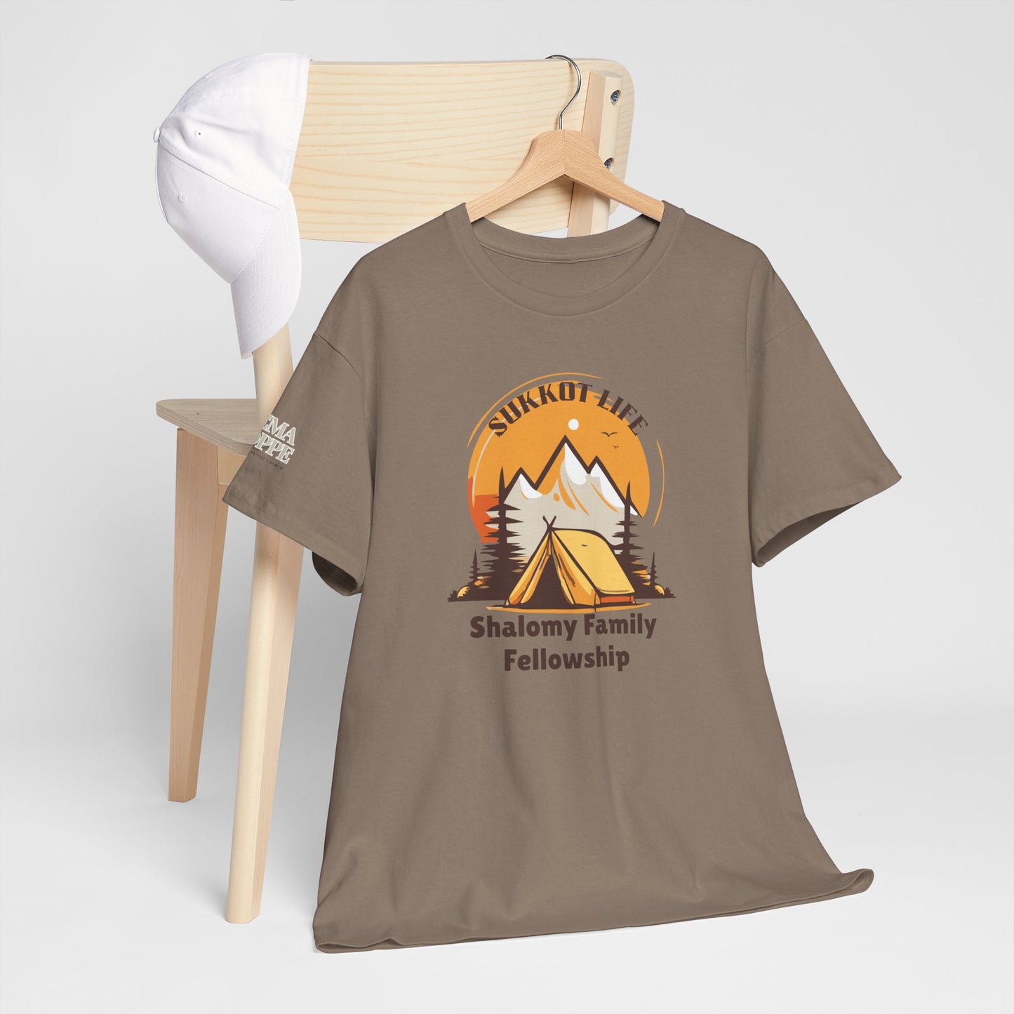 Personalized Sukkot Life Tee - Camping Biblical Feast Fellowship Shirt