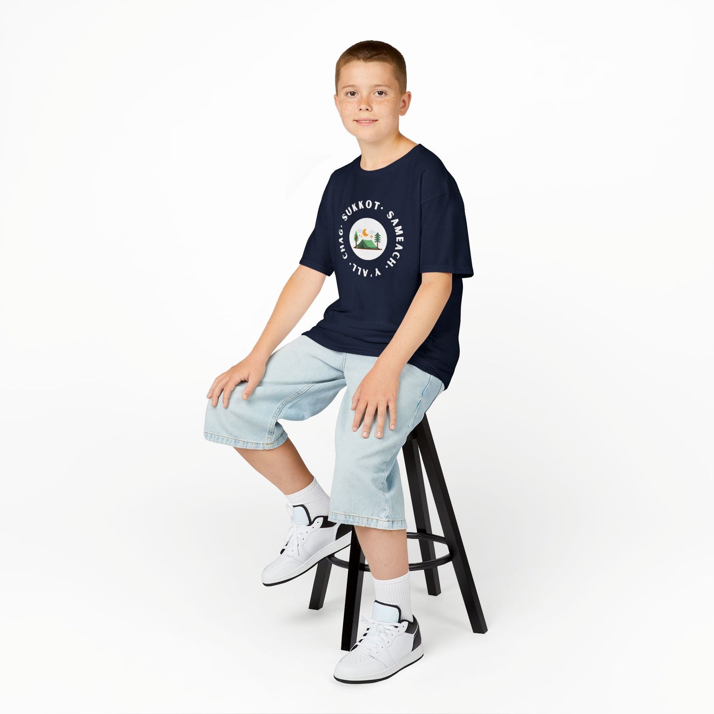 Sukkot Tabernacles Kids Heavy Cotton™ Tee