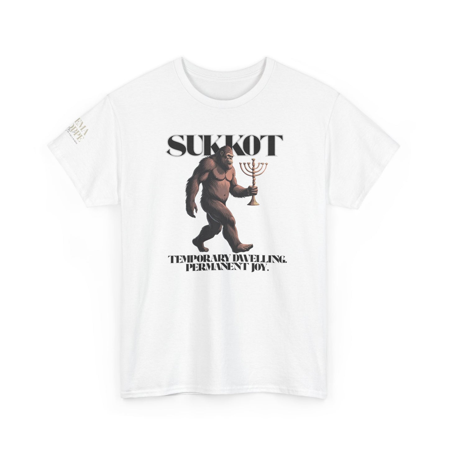 Sukkot Bigfoot Menorah Legendary Joy Shirt