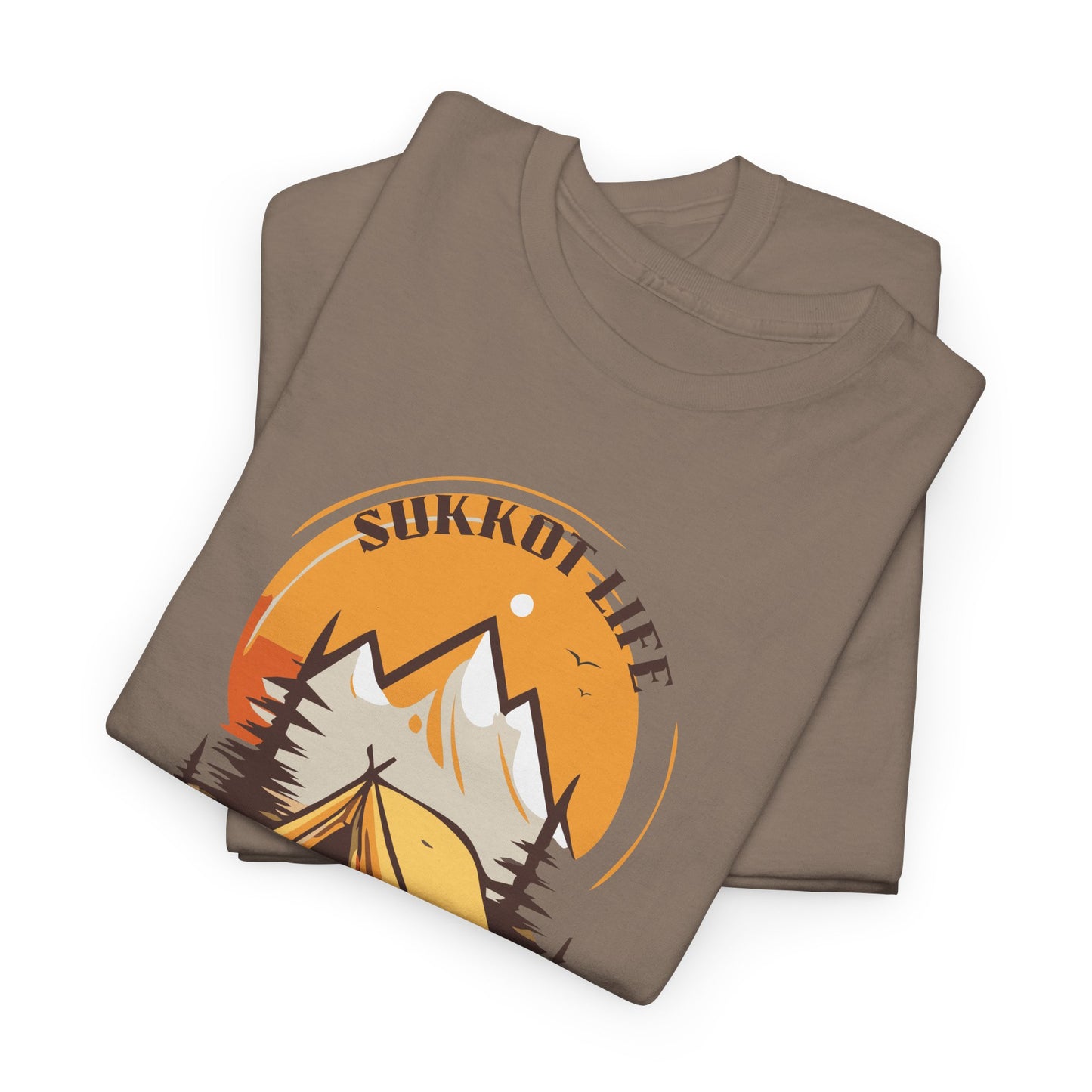 Personalized Sukkot Life Tee - Camping Biblical Feast Fellowship Shirt