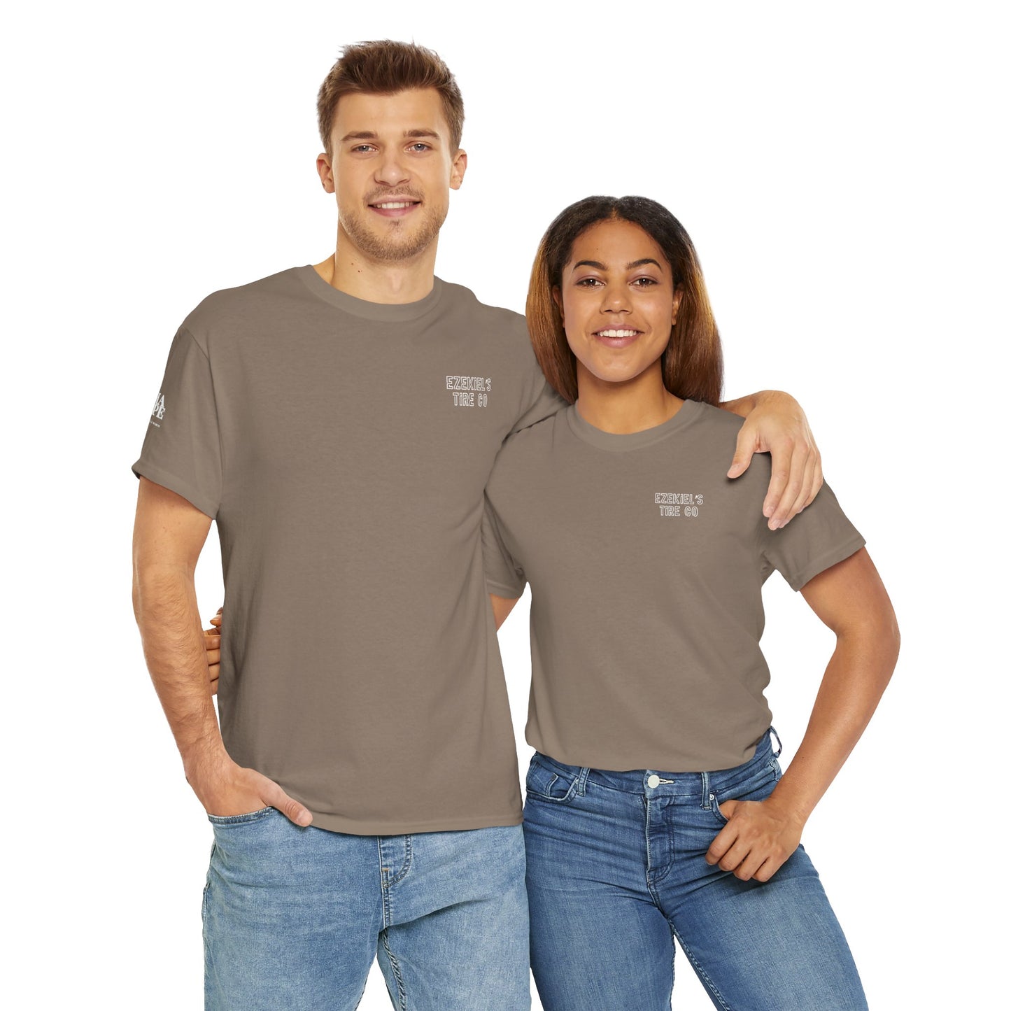 Ezekiel's Tire Company Shirt - Funny Biblical Unisex Cotton Tee