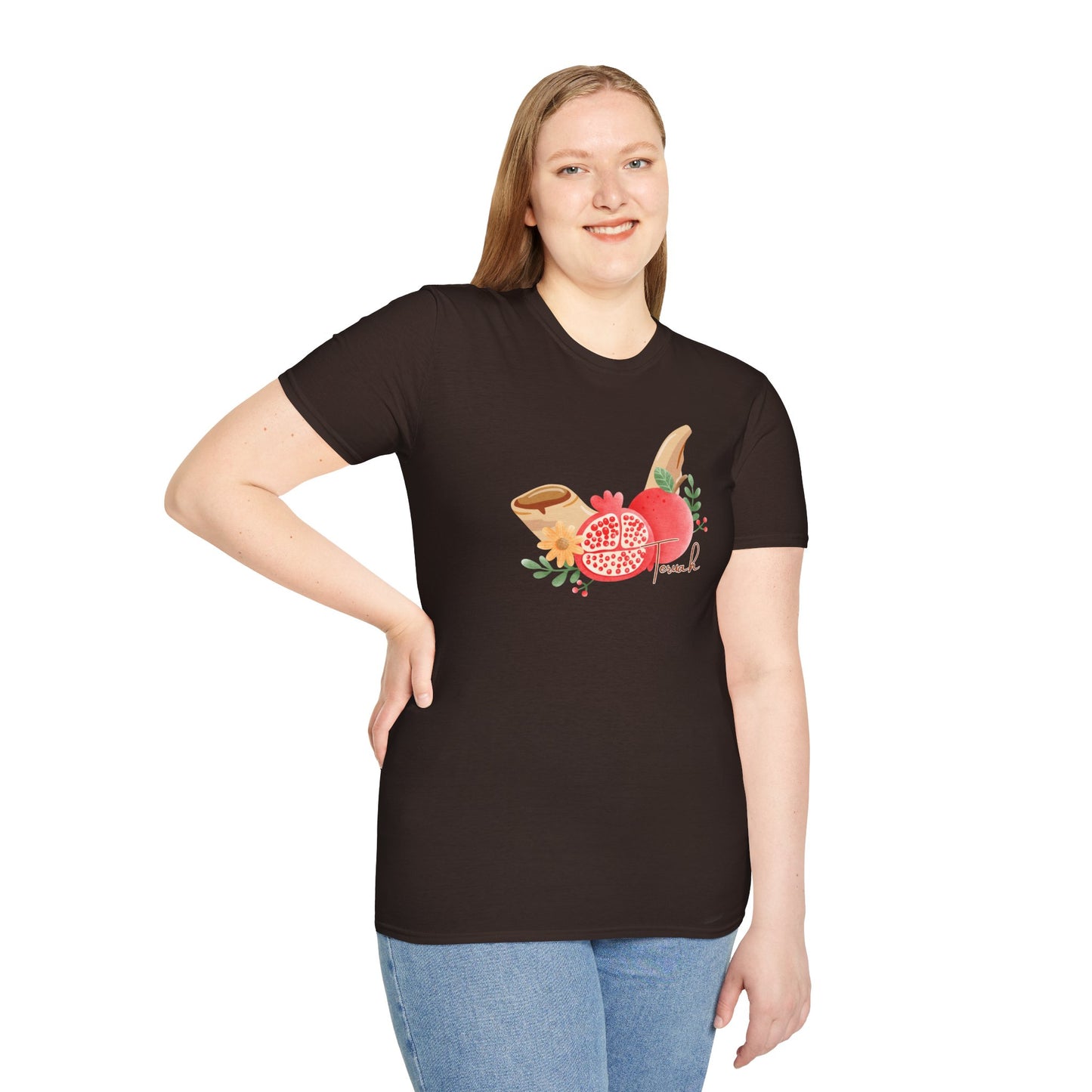 Yom Teruah Softstyle T-Shirt - Biblical Feast of Trumpets Design