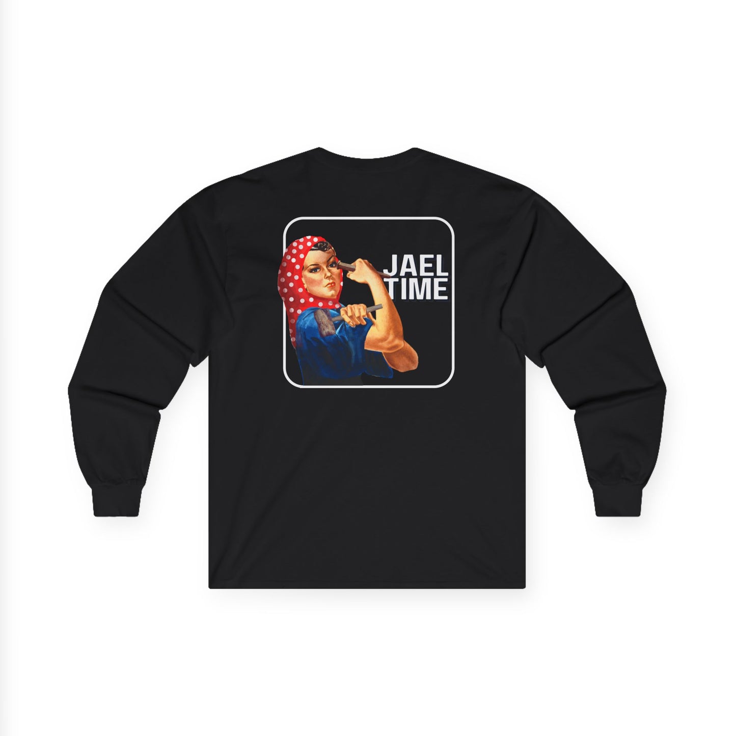 Unisex Long Sleeve Tee - 'Jael Time' Graphic T-Shirt, Casual Wear, Gift for Her, Vintage- Inspired Fashion, Everyday Comfort, Faith Filled Design