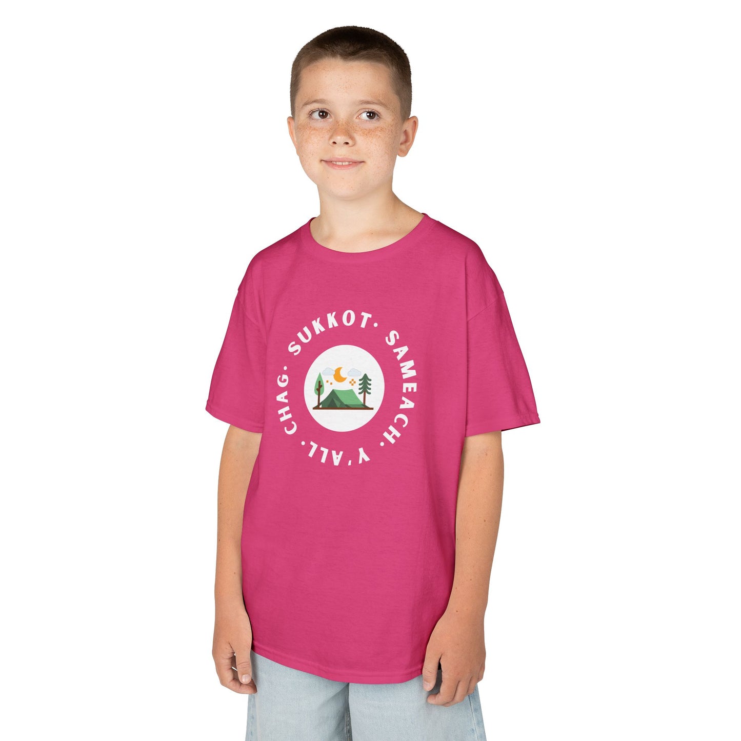 Sukkot Tabernacles Kids Heavy Cotton™ Tee