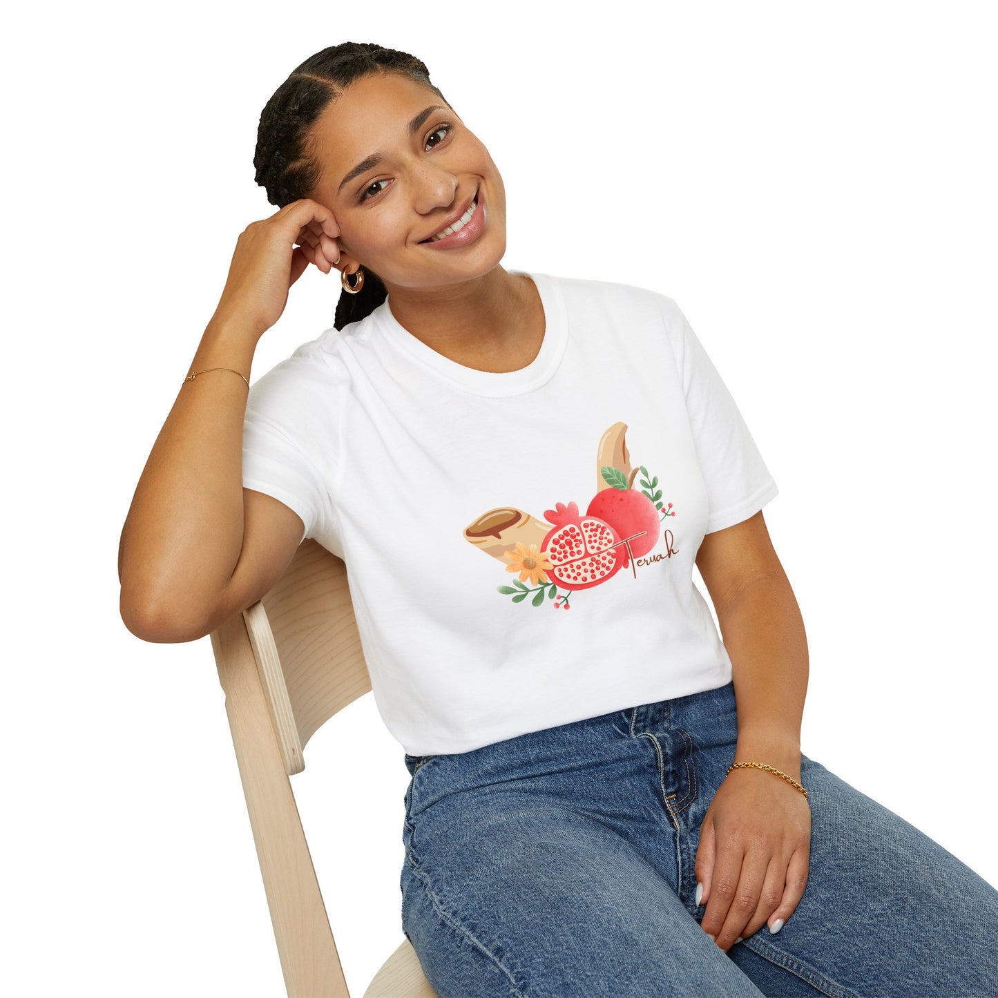 Yom Teruah Softstyle T-Shirt - Biblical Feast of Trumpets Design