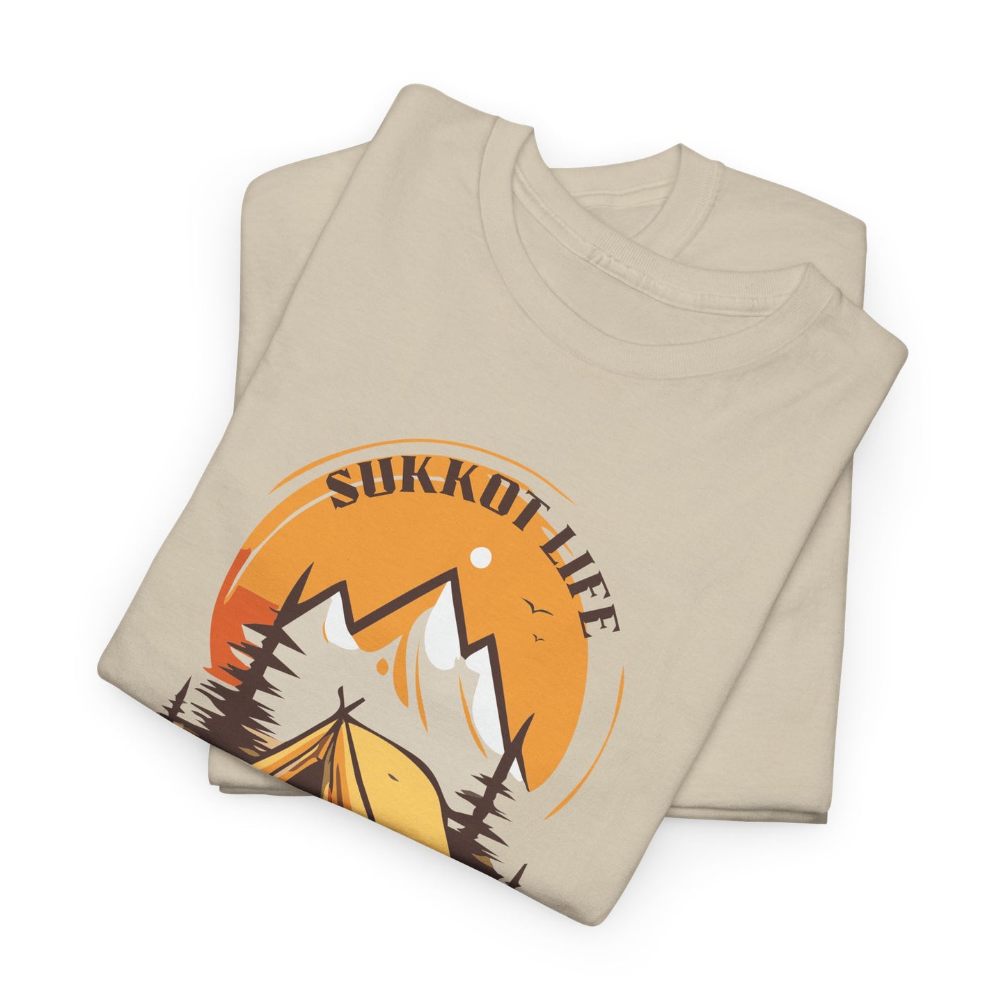 Personalized Sukkot Life Tee - Camping Biblical Feast Fellowship Shirt