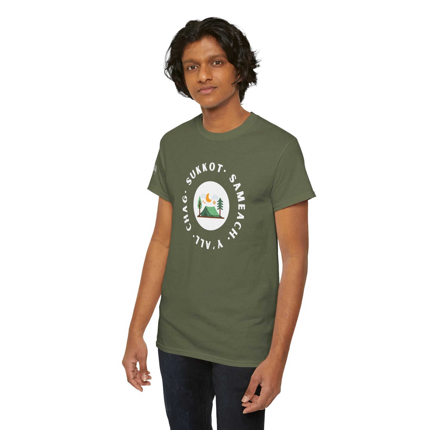 Chag Sukkot Sameach Y'all Tabernacles Camping Tee