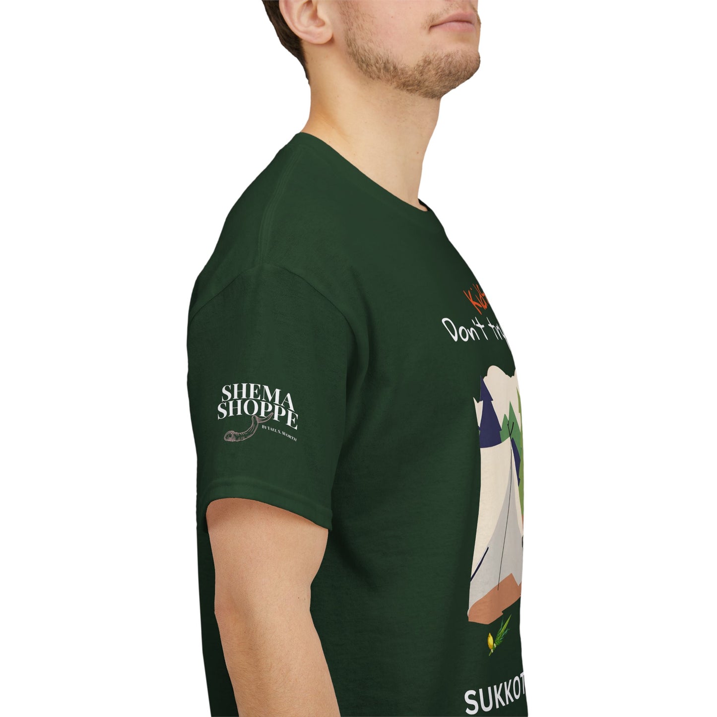 Kids, Don't Try This At Home Sukkot Shirt, dark colors